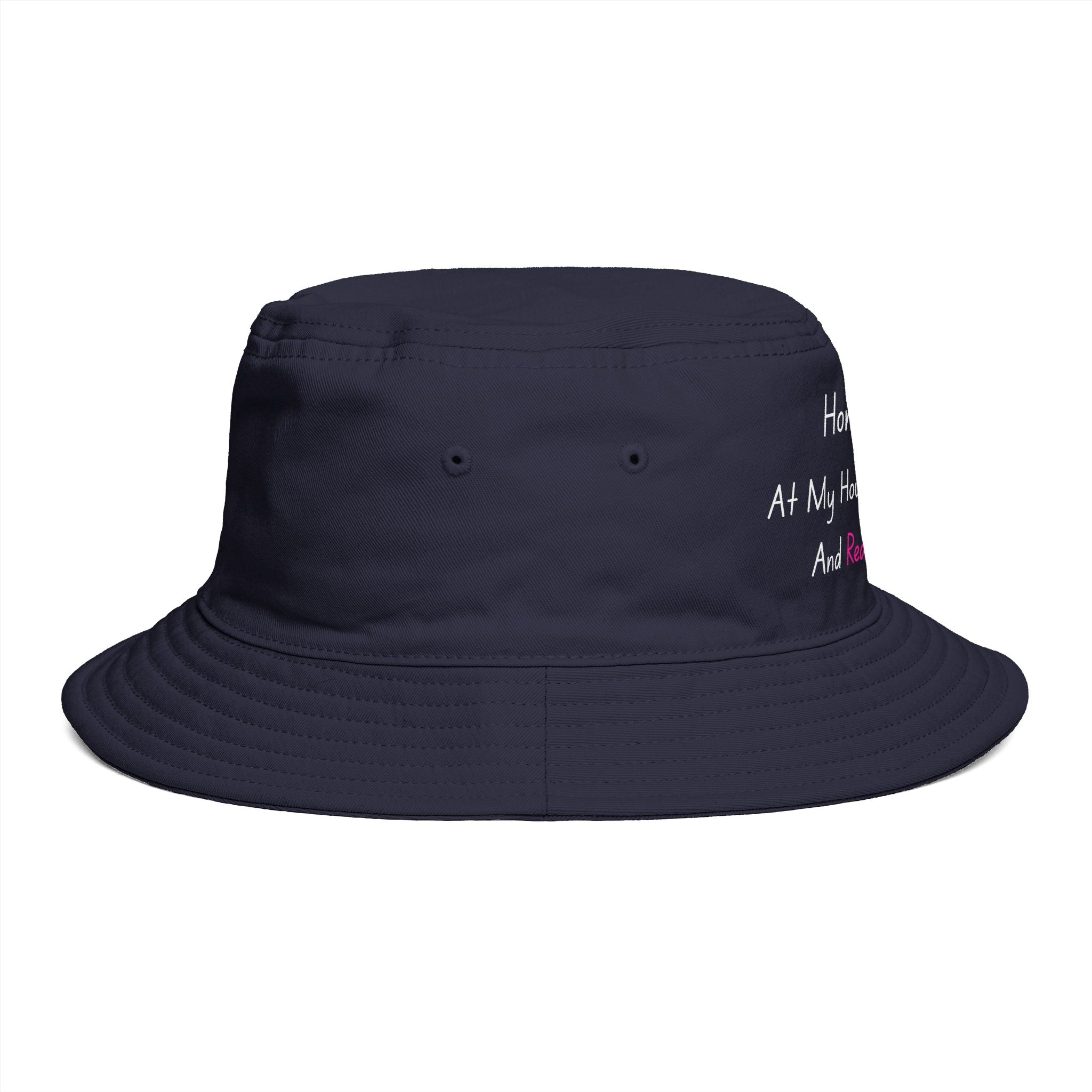 Homebody At my house i have snacks and reality shows — Funny Embroidered Casual Sun Hat