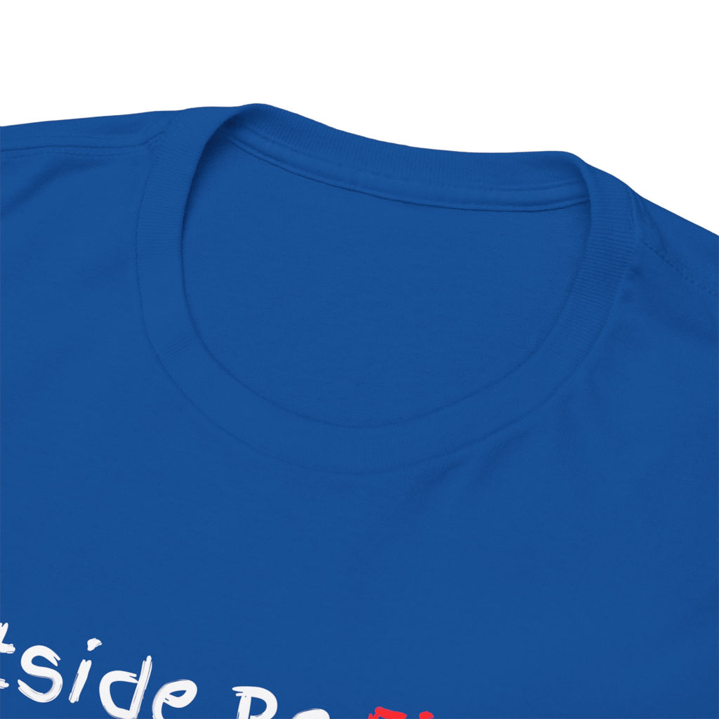 Outside Be Finicky Graphic Tee — Funny Playful Slogan T-Shirt