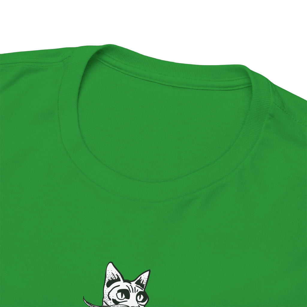 T-Shirt — 'Wine because adulting is so hard' Cat Wine Graphic Tee
