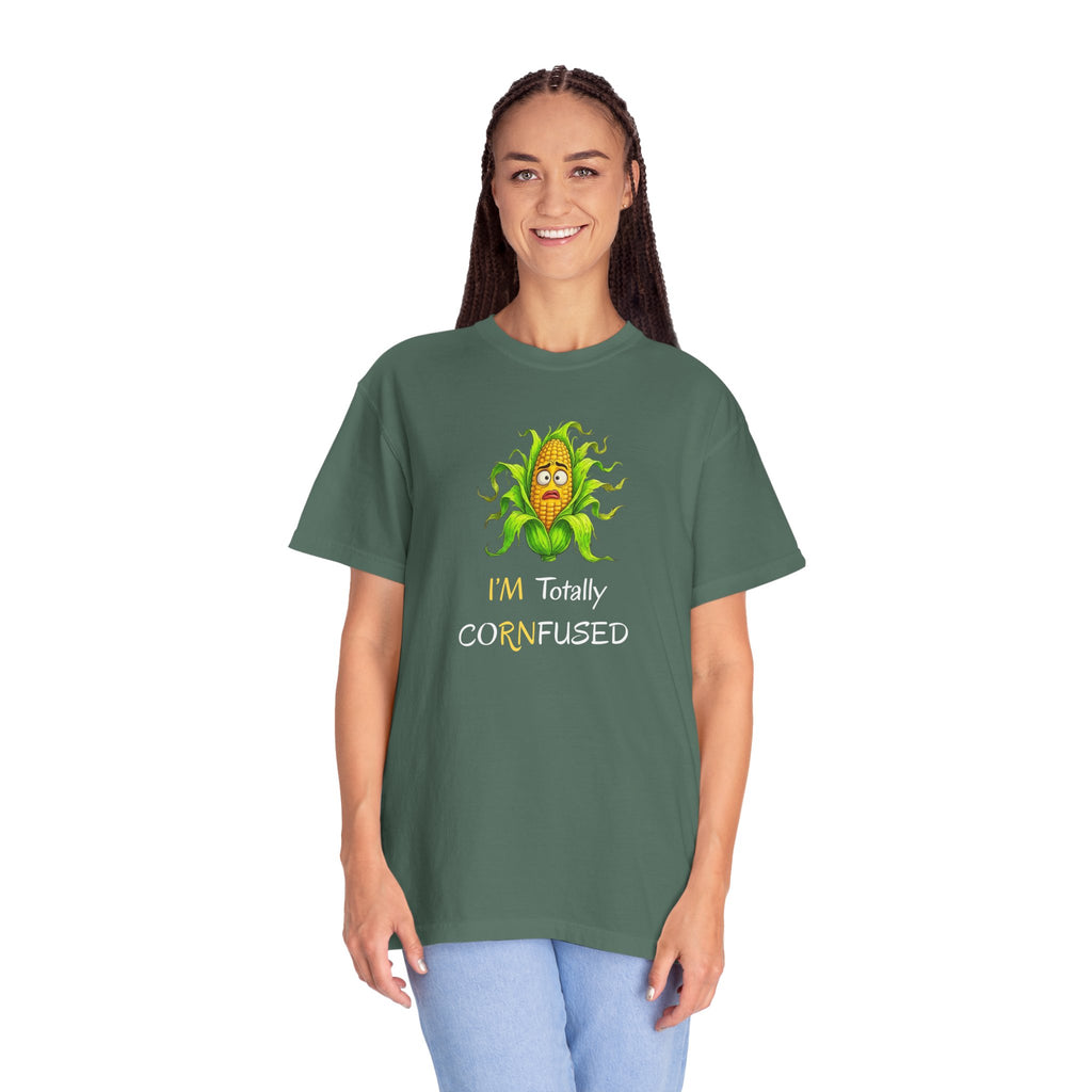 I'm Totally CORNfused Tee — Funny Corn Pun T-Shirt