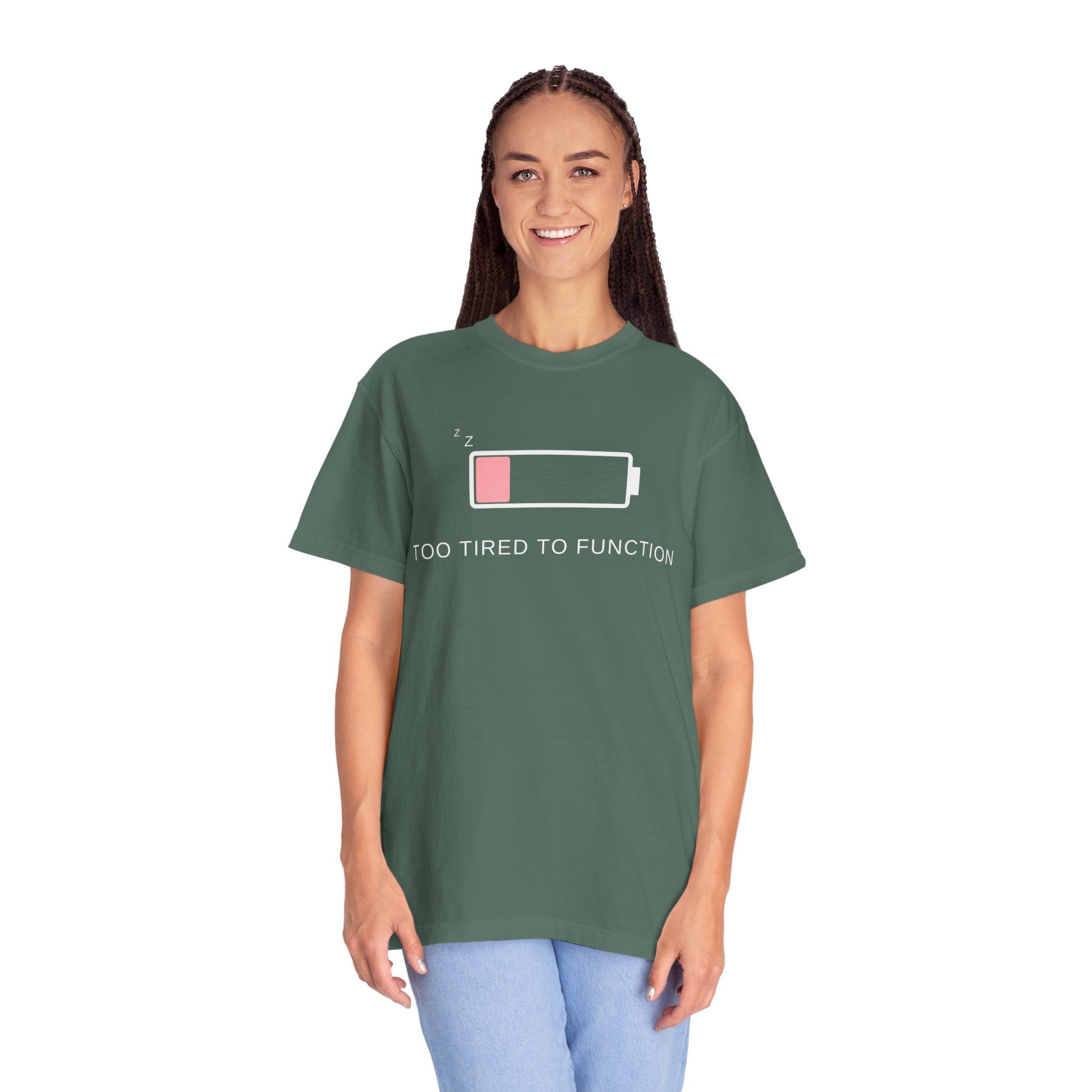 Comfort colors 1717 Template 1768152578372-pink-too-tired-to-funkion