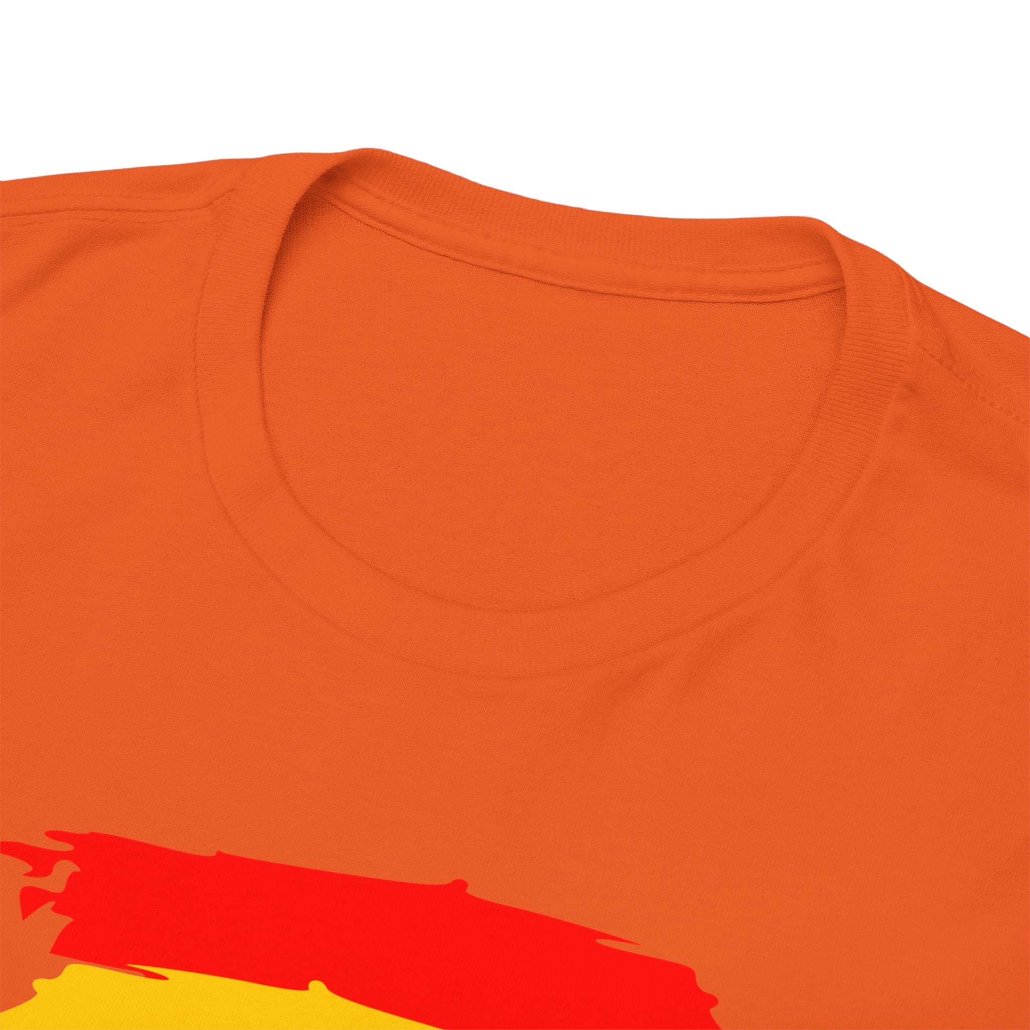 Juneteenth Graphic Tee — Rasta Flag Brushstroke Design