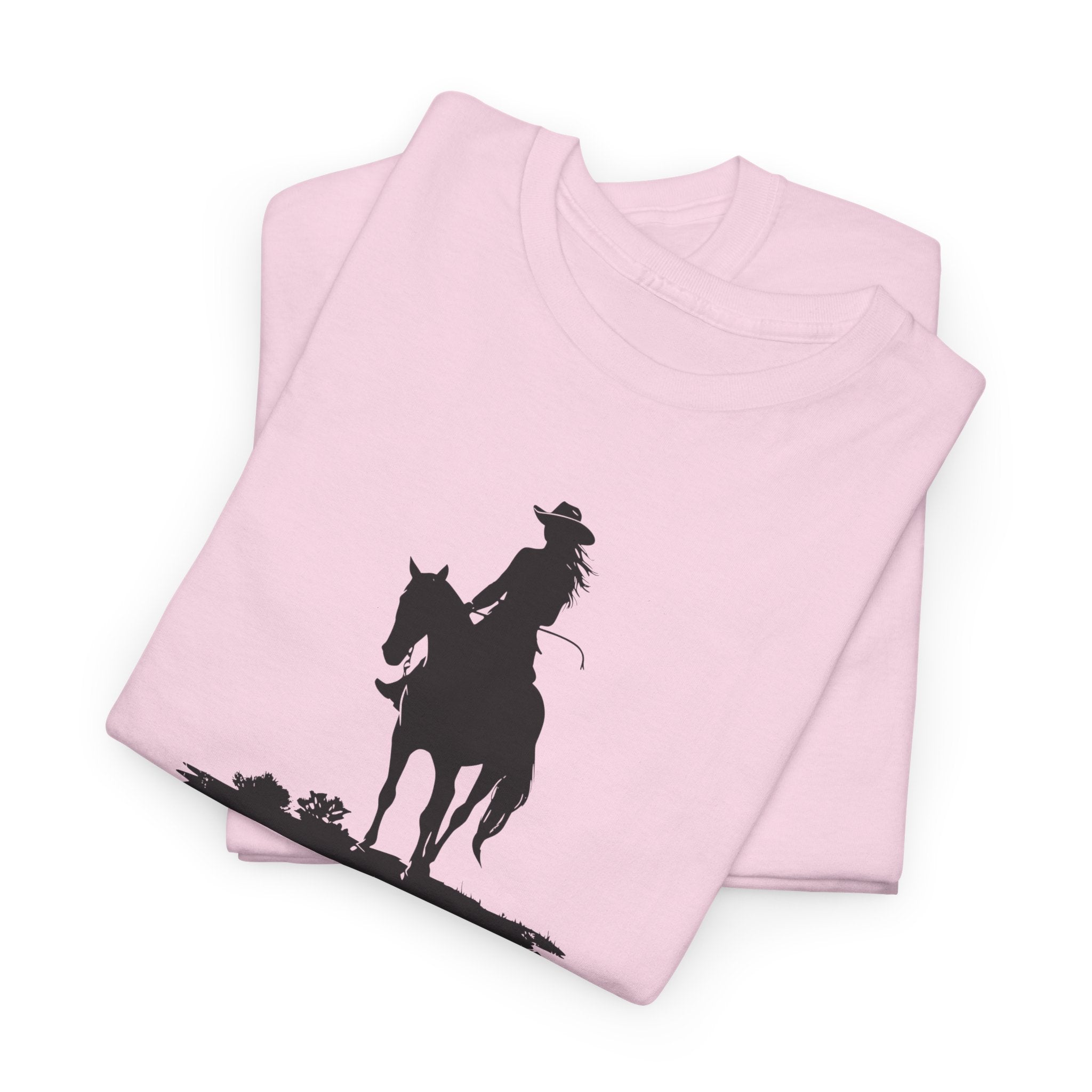 Cowboy Silhouette T‑Shirt — Lone Rider Graphic Tee
