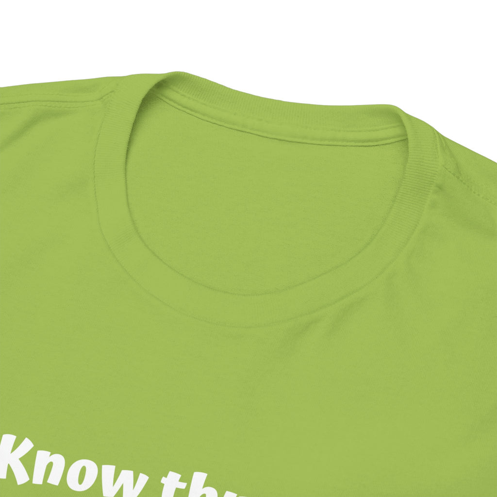 Know Thyself T-Shirt — Minimalist Affirmation Tee