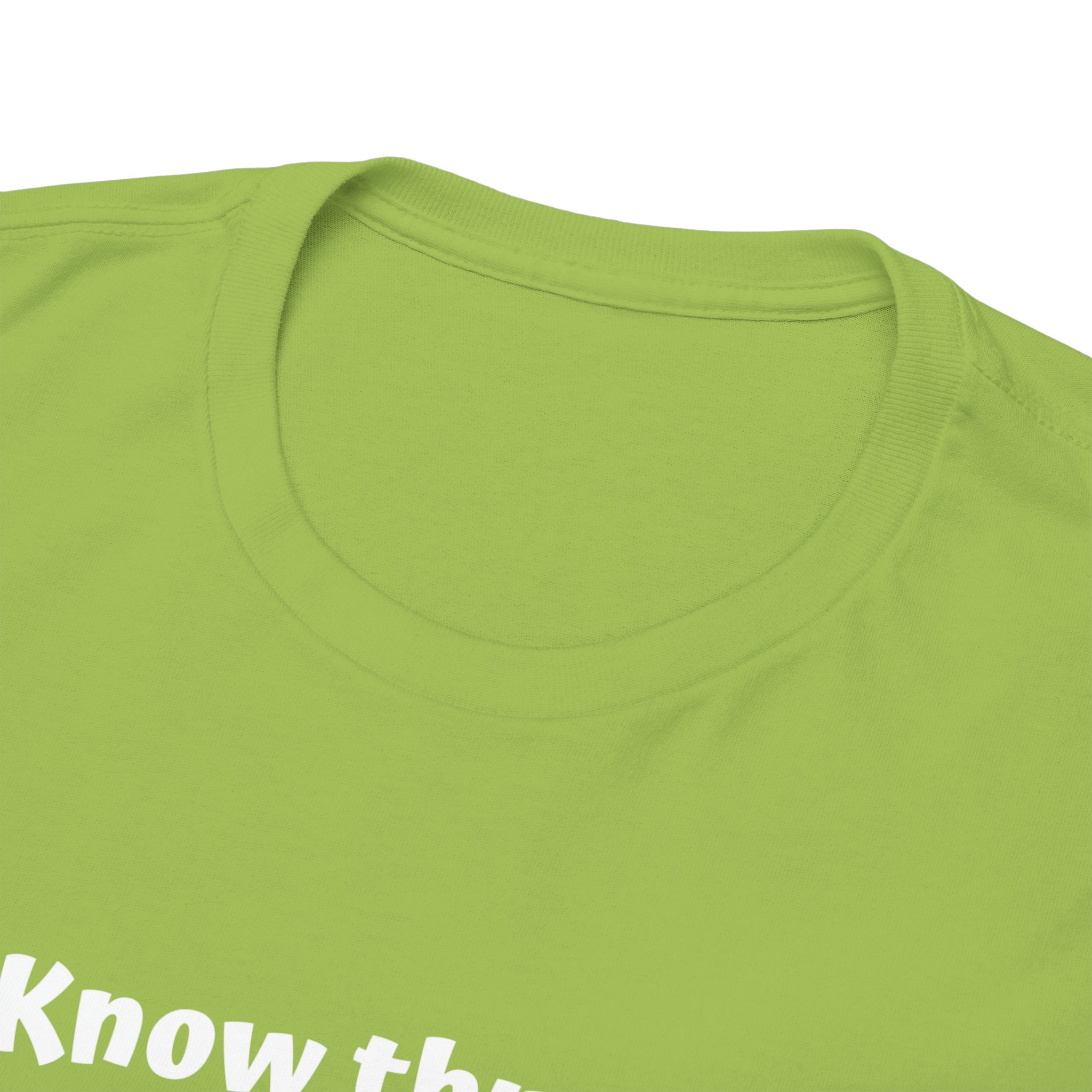 Know Thyself T-Shirt — Minimalist Affirmation Tee