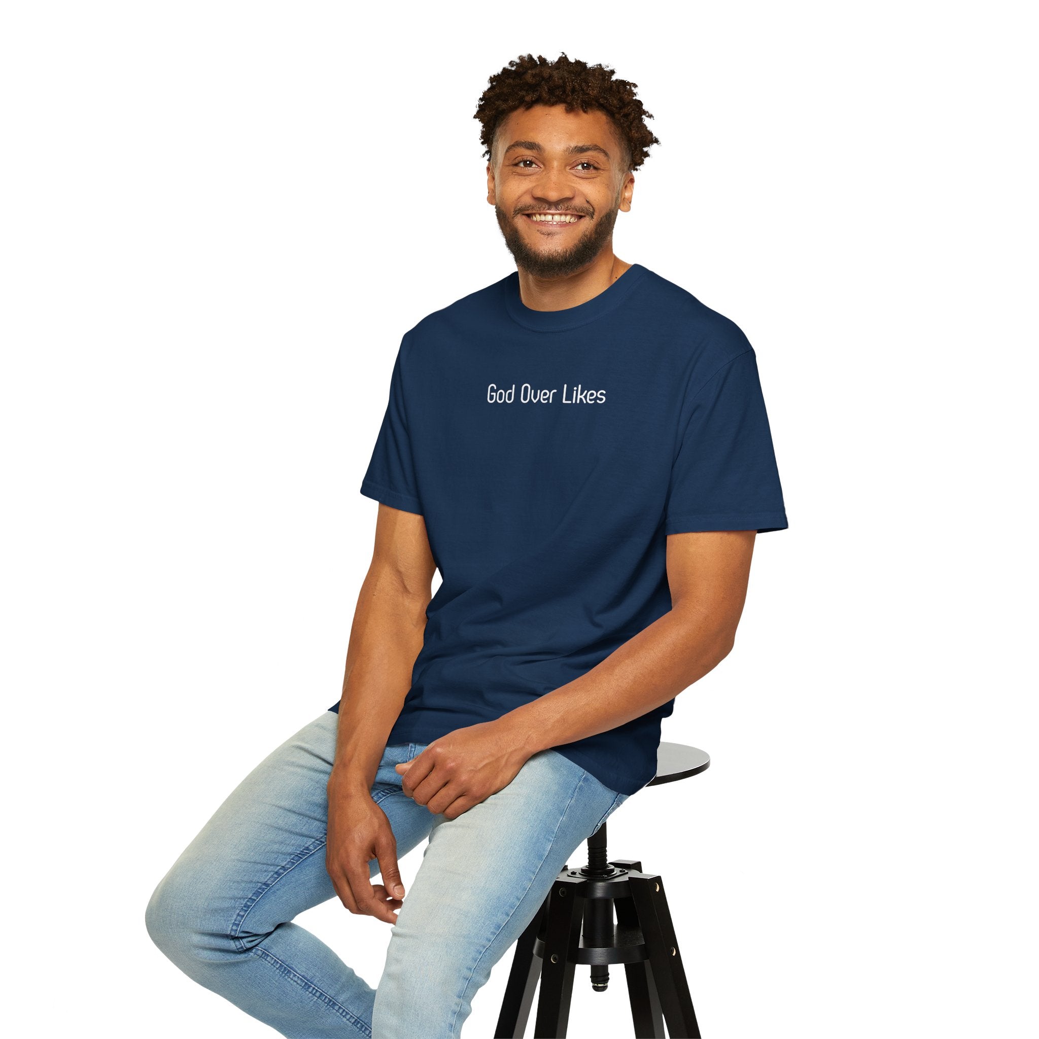 God Over Likes T-Shirt — Christian Faith Graphic Tee