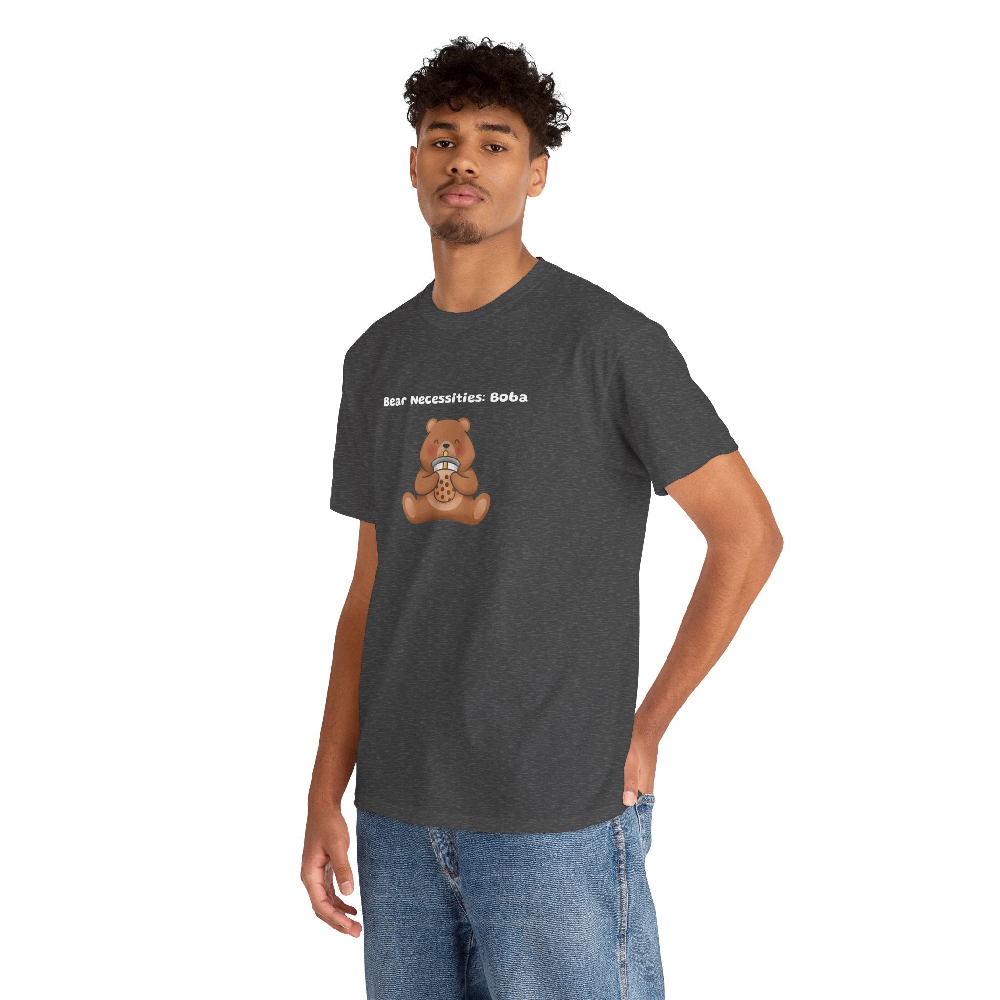 Bear Necessities: Boba Tee — Cute Bubble Tea Bear Graphic T-Shirt