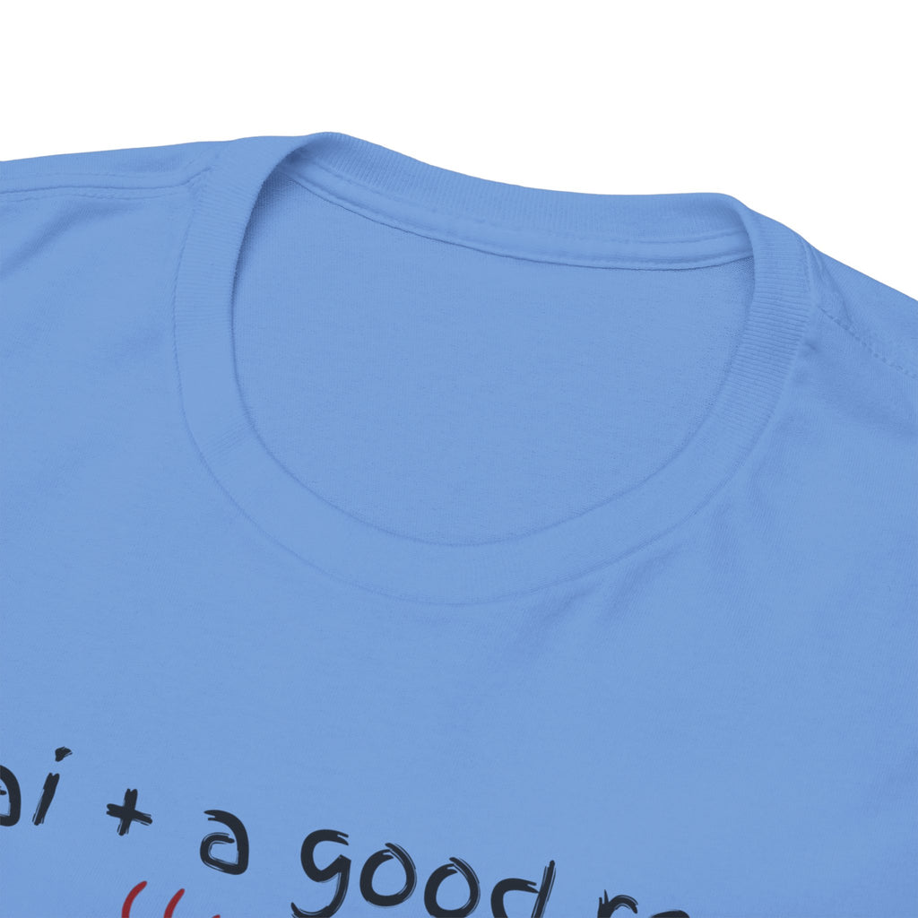 Chai + A Good Read T-Shirt — Tea & Books Graphic Tee for Book Lovers
