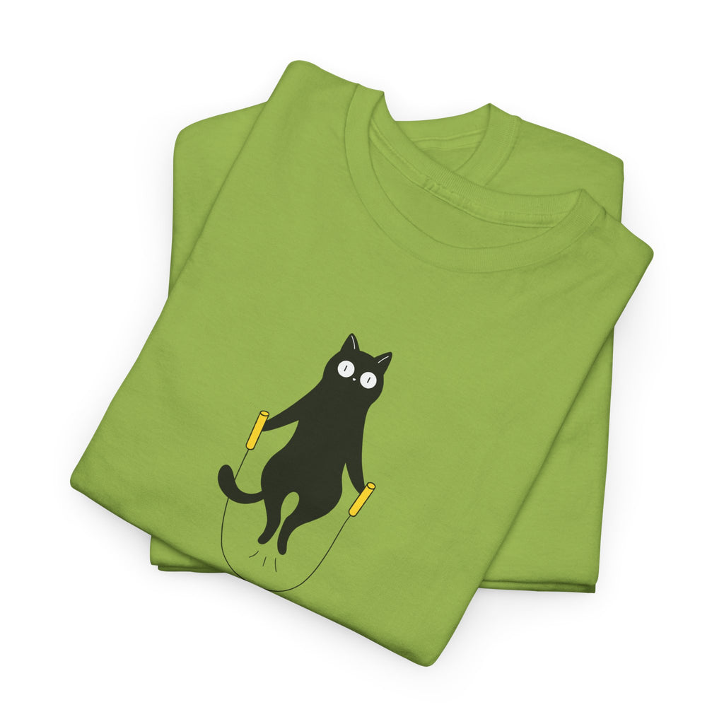 Cat Skipping These Problems Like Tee — Funny Cat Graphic T‑Shirt