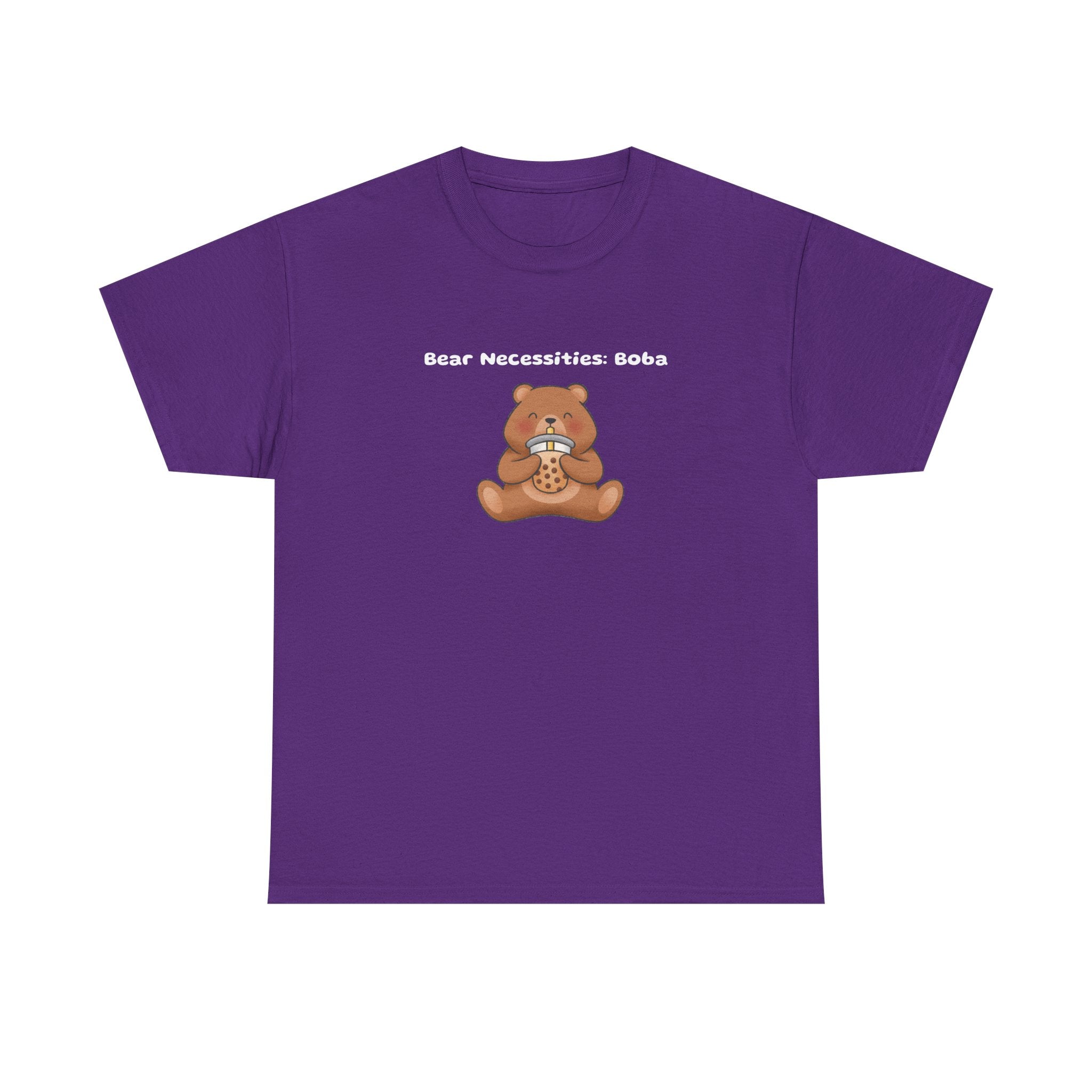 Bear Necessities: Boba Tee — Cute Bubble Tea Bear Graphic T-Shirt