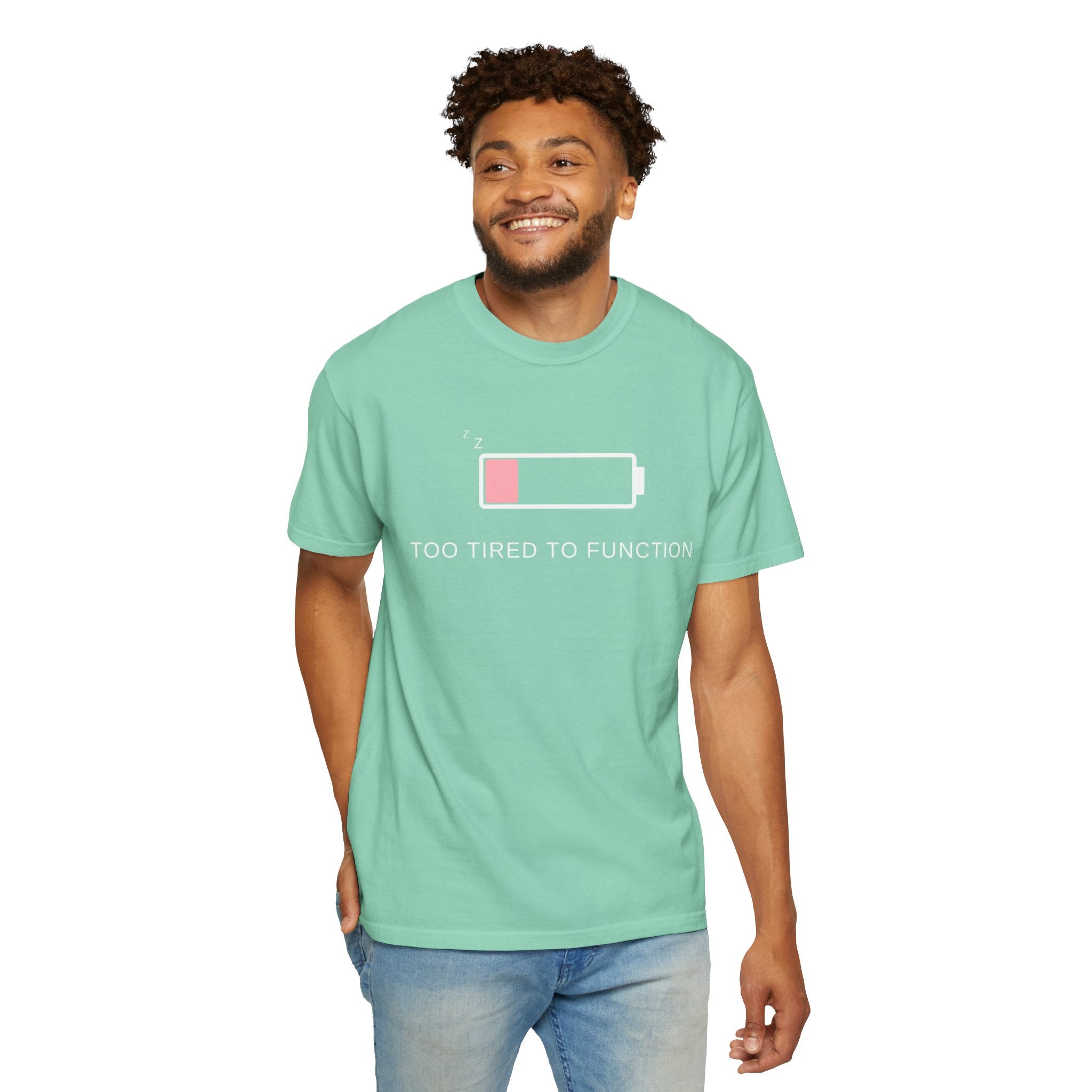 Comfort colors 1717 Template 1768152578372-pink-too-tired-to-funkion
