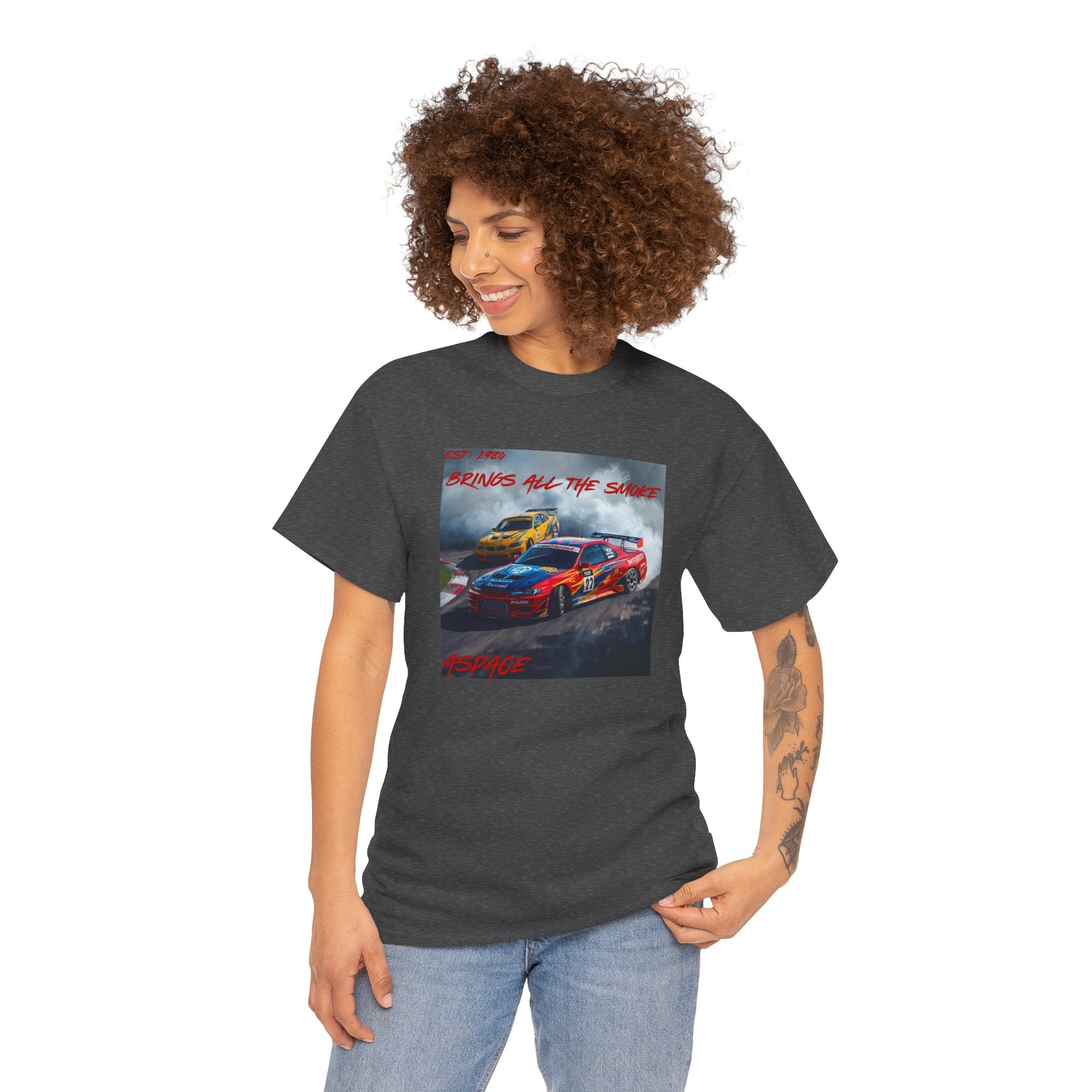 Race Car Drift Tee — 'Chasing All The Glory' Graphic Racing T‑Shirt