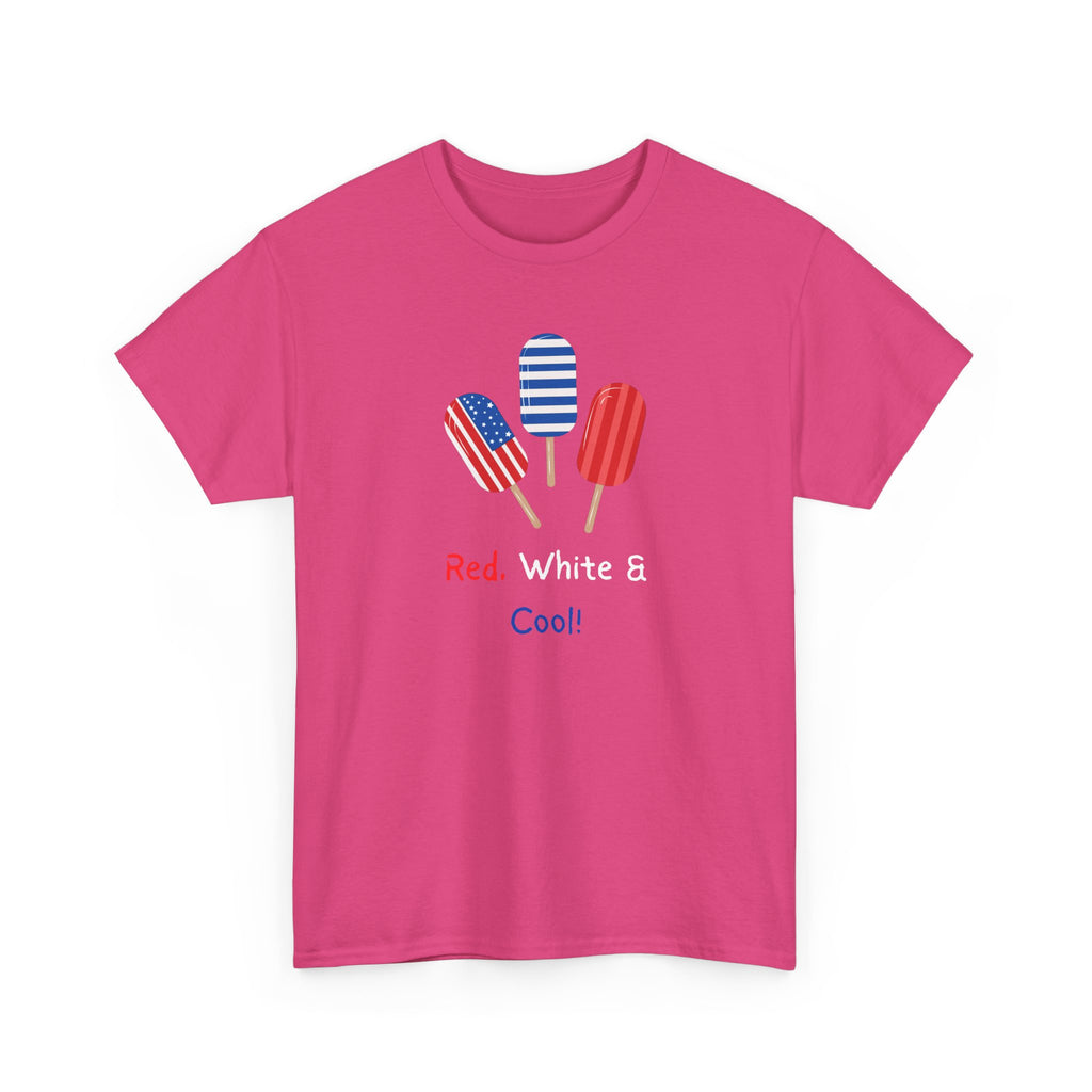 Patriotic Popsicle Tee – "Red, White & Cool" 4th of July T-Shirt