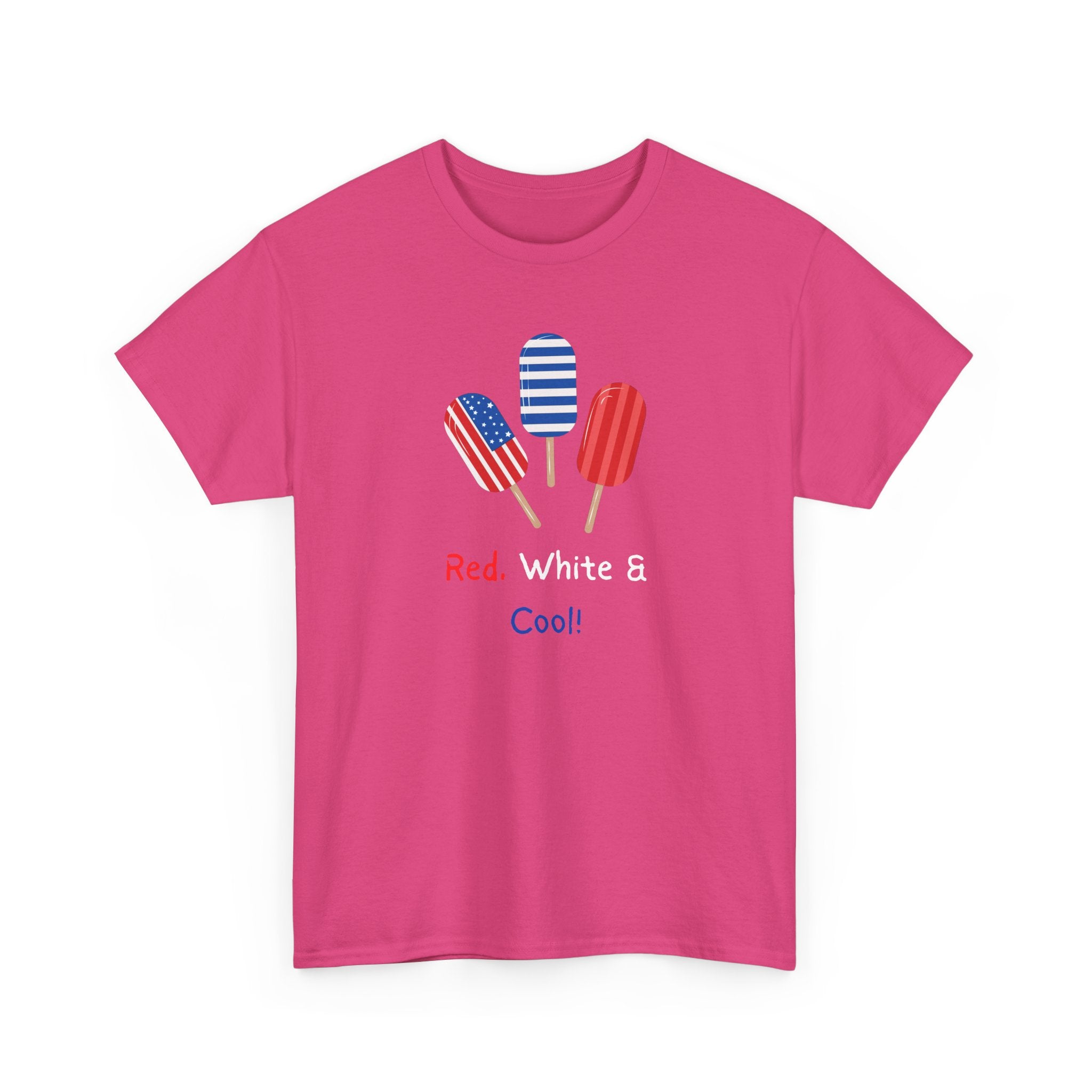 Patriotic Popsicle Tee – "Red, White & Cool" 4th of July T-Shirt