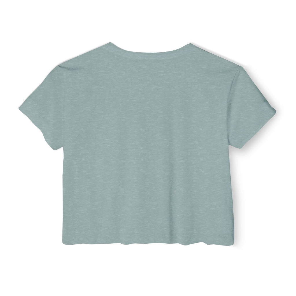 Pickleball Festival Crop Top — Cute Pickle Character Graphic Tee for Women