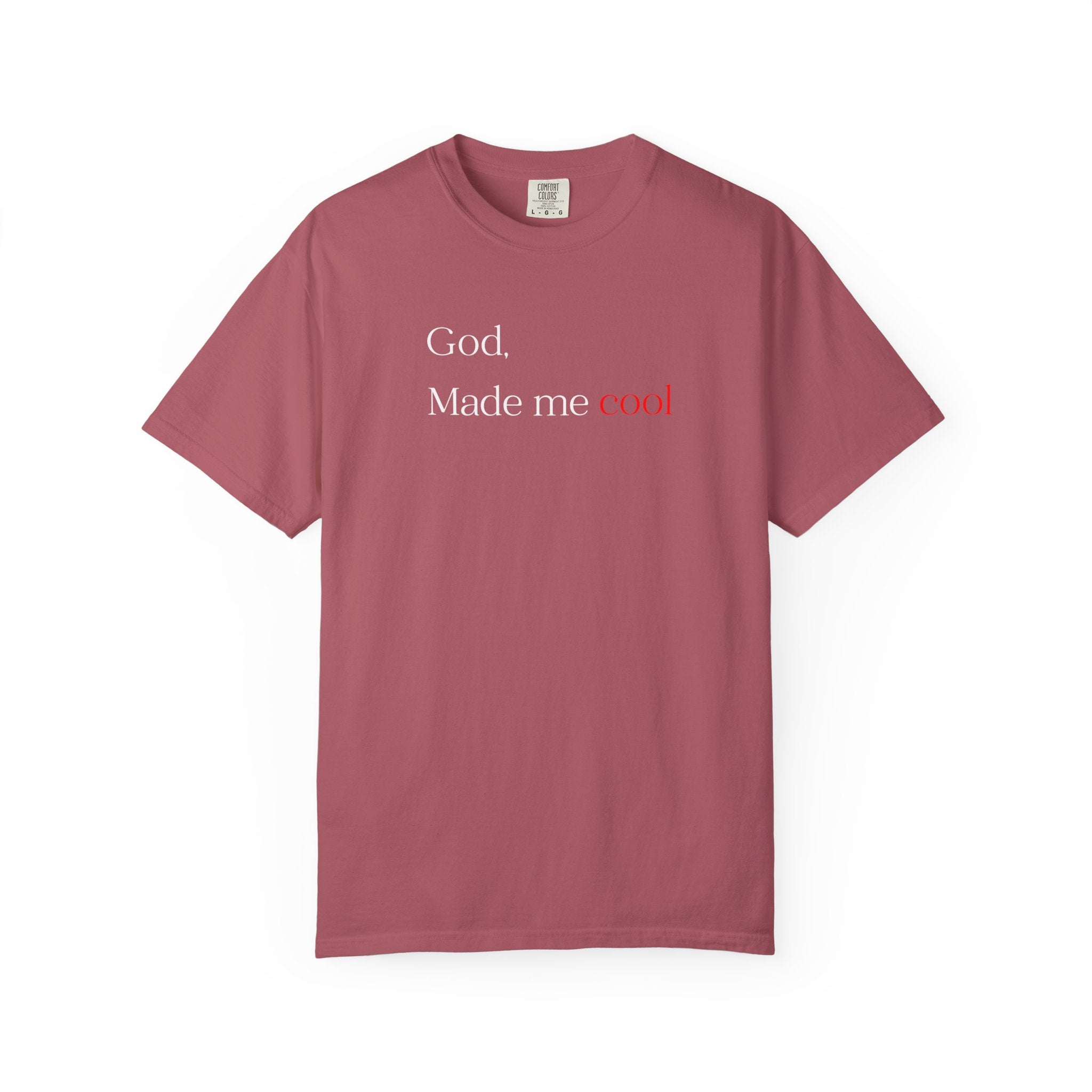 God Made Me Cool T-Shirt — Christian Inspirational Tee