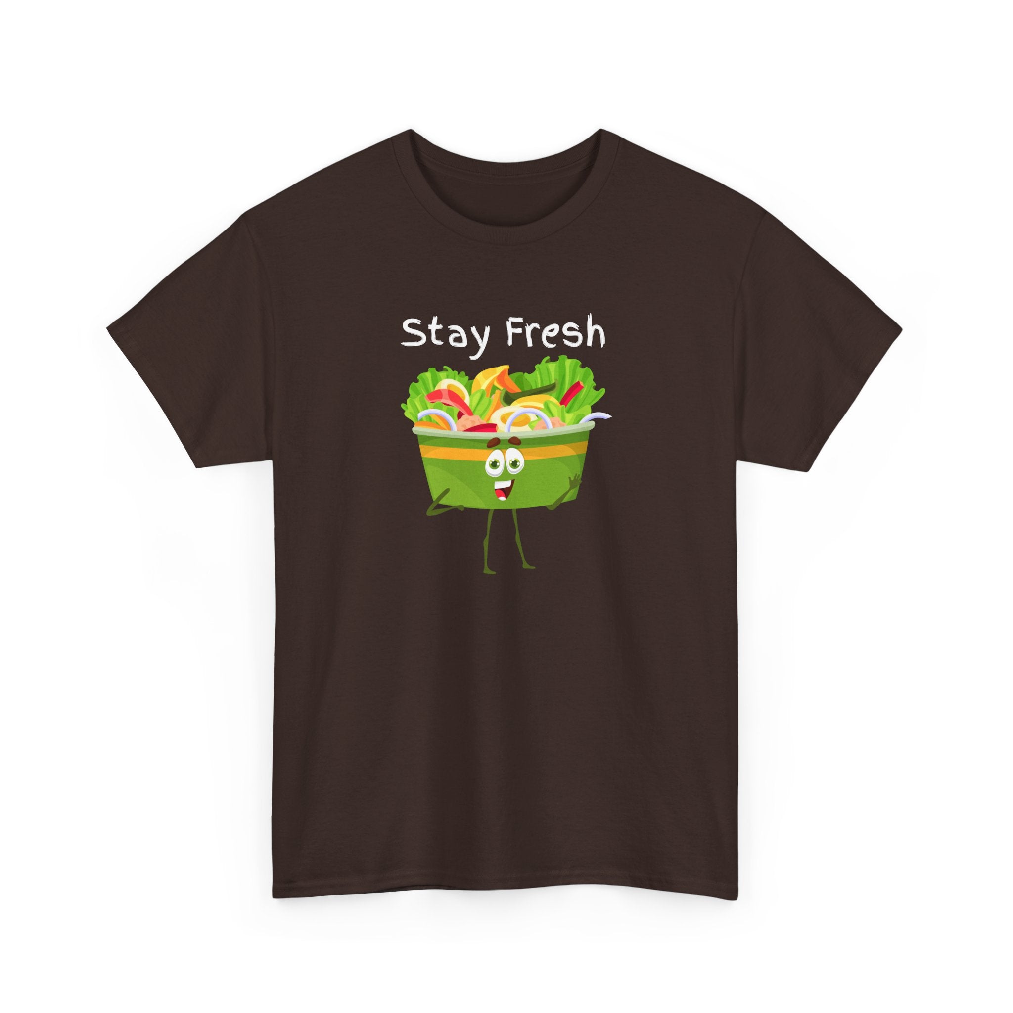 Stay Fresh Salad Tee – Cute Veggie Graphic T-Shirt