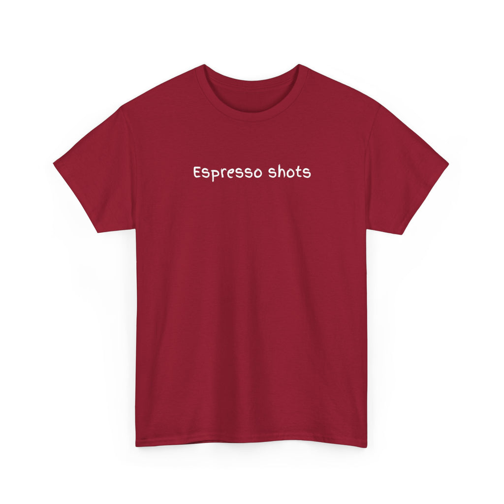 Espresso Shots T‑Shirt — Minimal Coffee Lover Tee