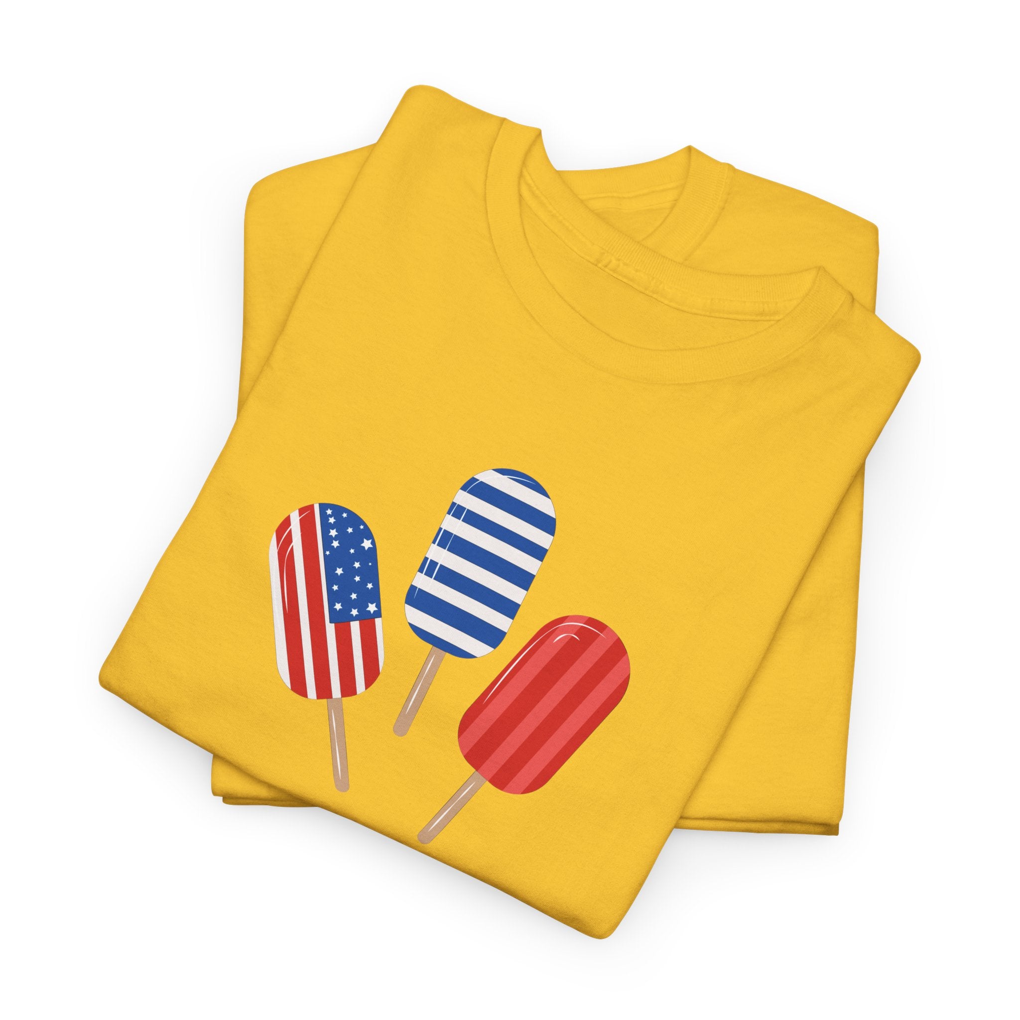 Patriotic Popsicle Tee – "Red, White & Cool" 4th of July T-Shirt