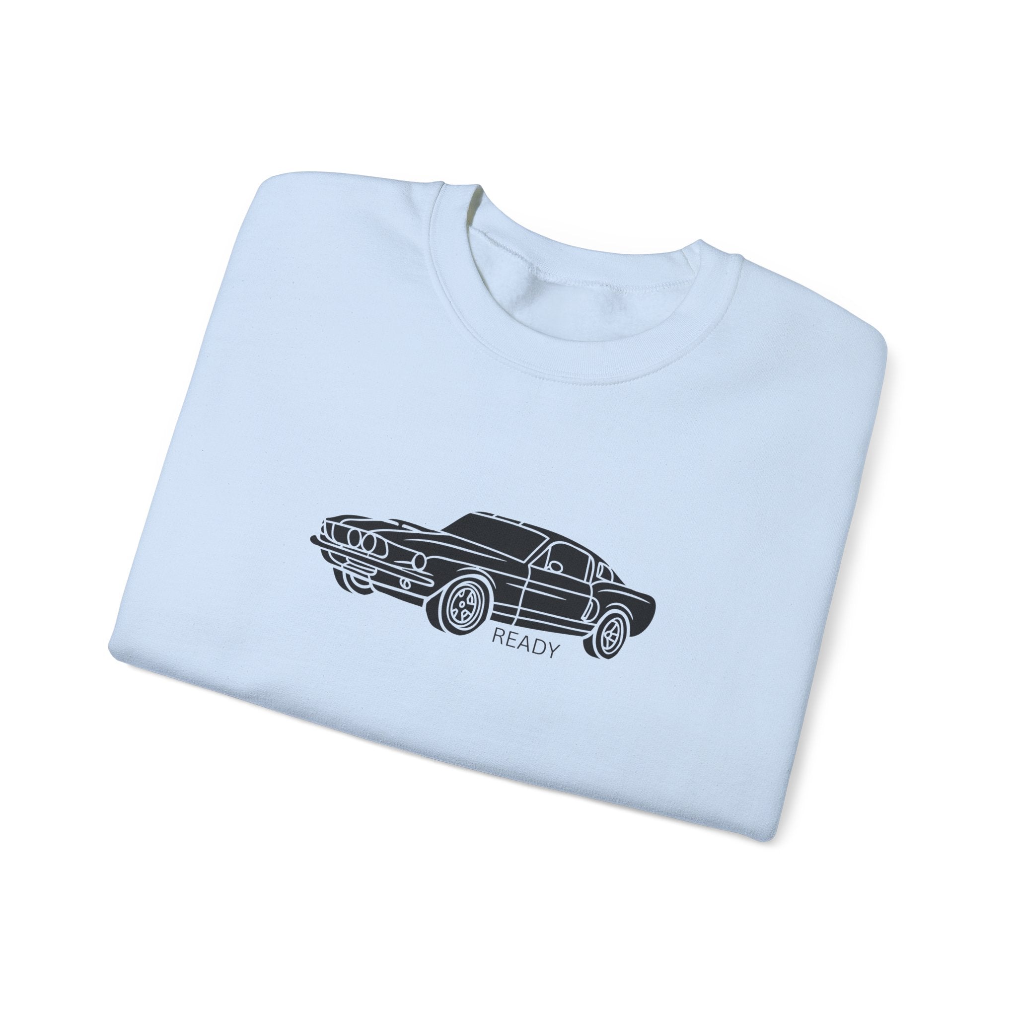 Classic Mustang Outline Crewneck Sweatshirt