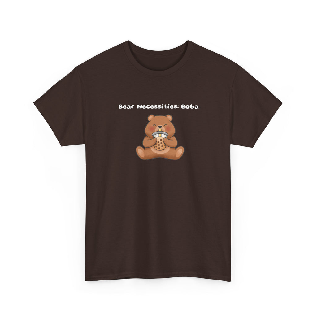 Bear Necessities: Boba Tee — Cute Bubble Tea Bear Graphic T-Shirt