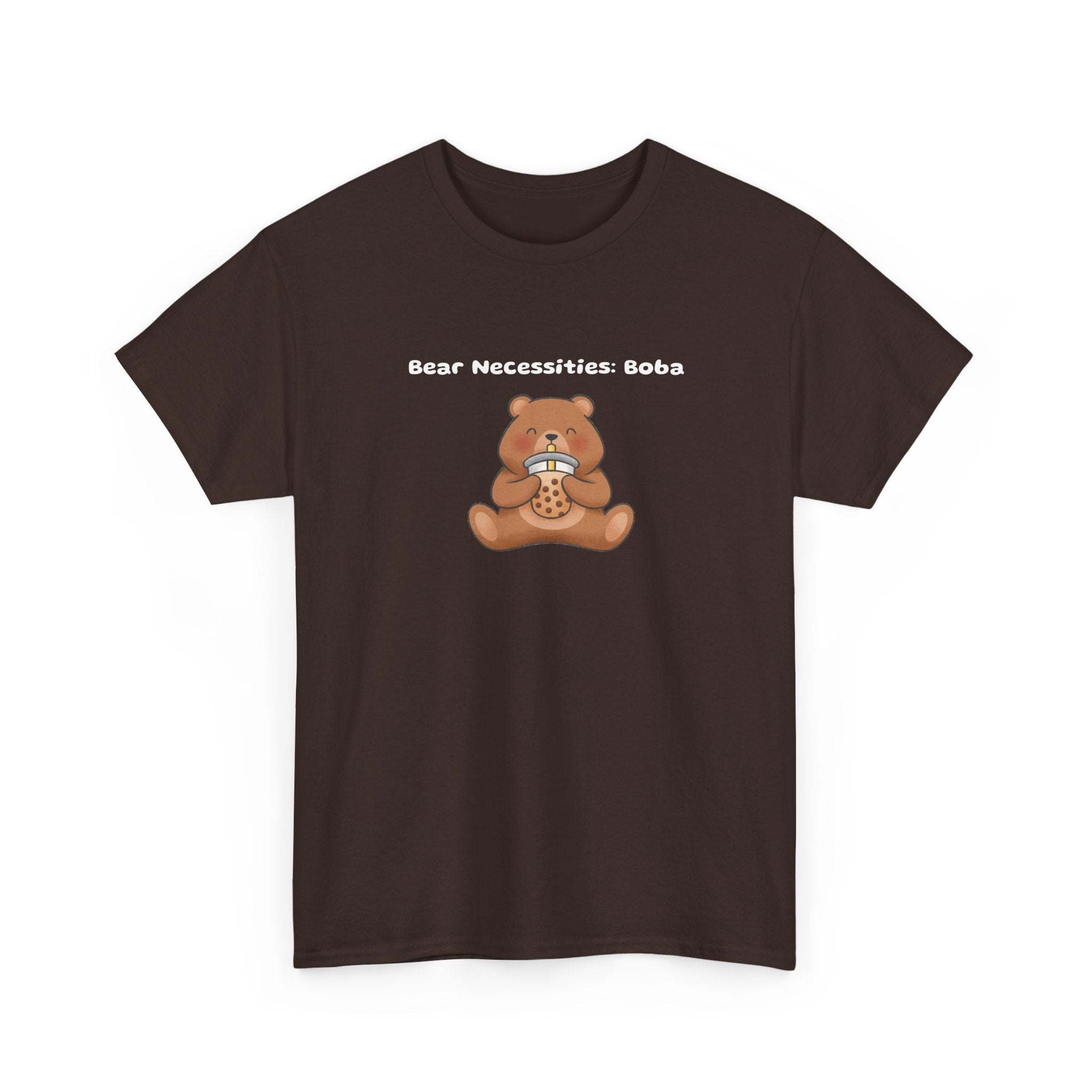 Bear Necessities: Boba Tee — Cute Bubble Tea Bear Graphic T-Shirt