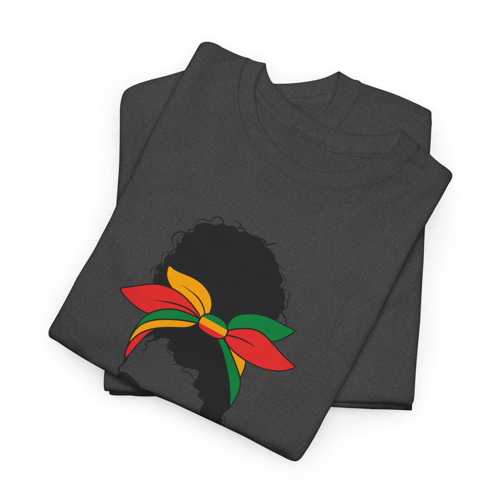 Juneteenth Afro Puff Tee — Juneteenth Celebration T-Shirt