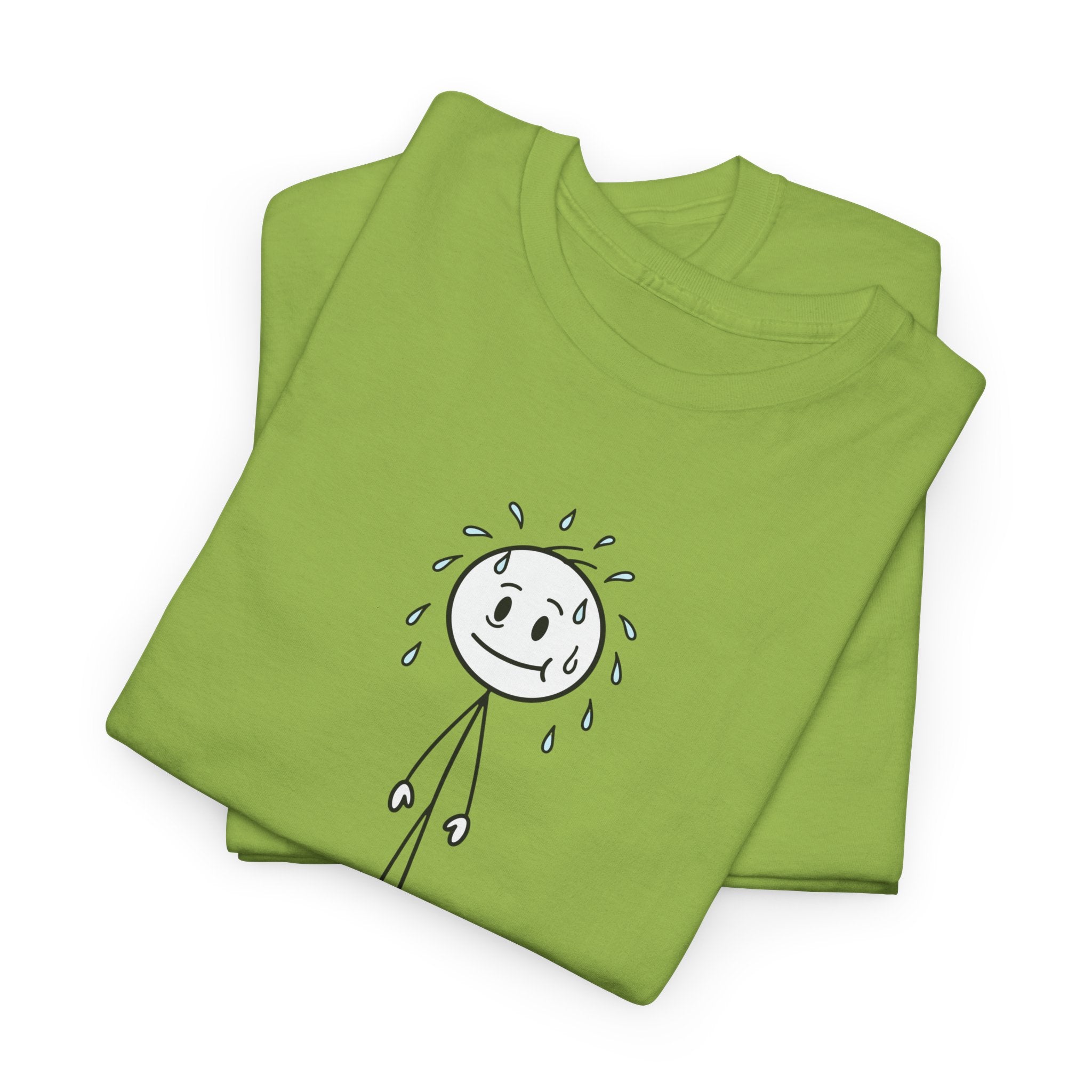 Me Socializing T-Shirt — Funny Introvert Stick Figure Tee