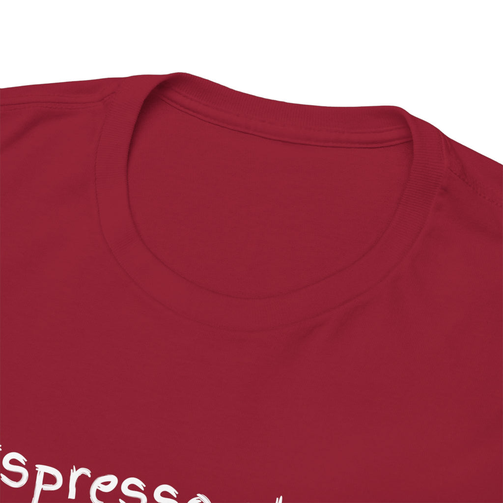 Espresso Shots T‑Shirt — Minimal Coffee Lover Tee