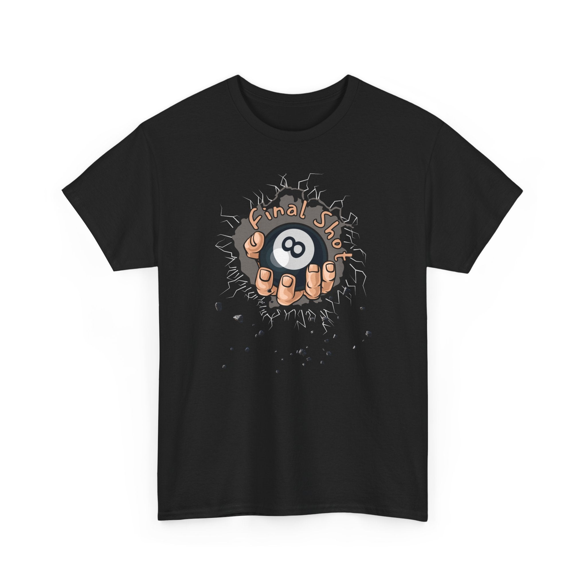Eight Ball Pocket Tee — "Final Say" Billiards Graphic Shirt