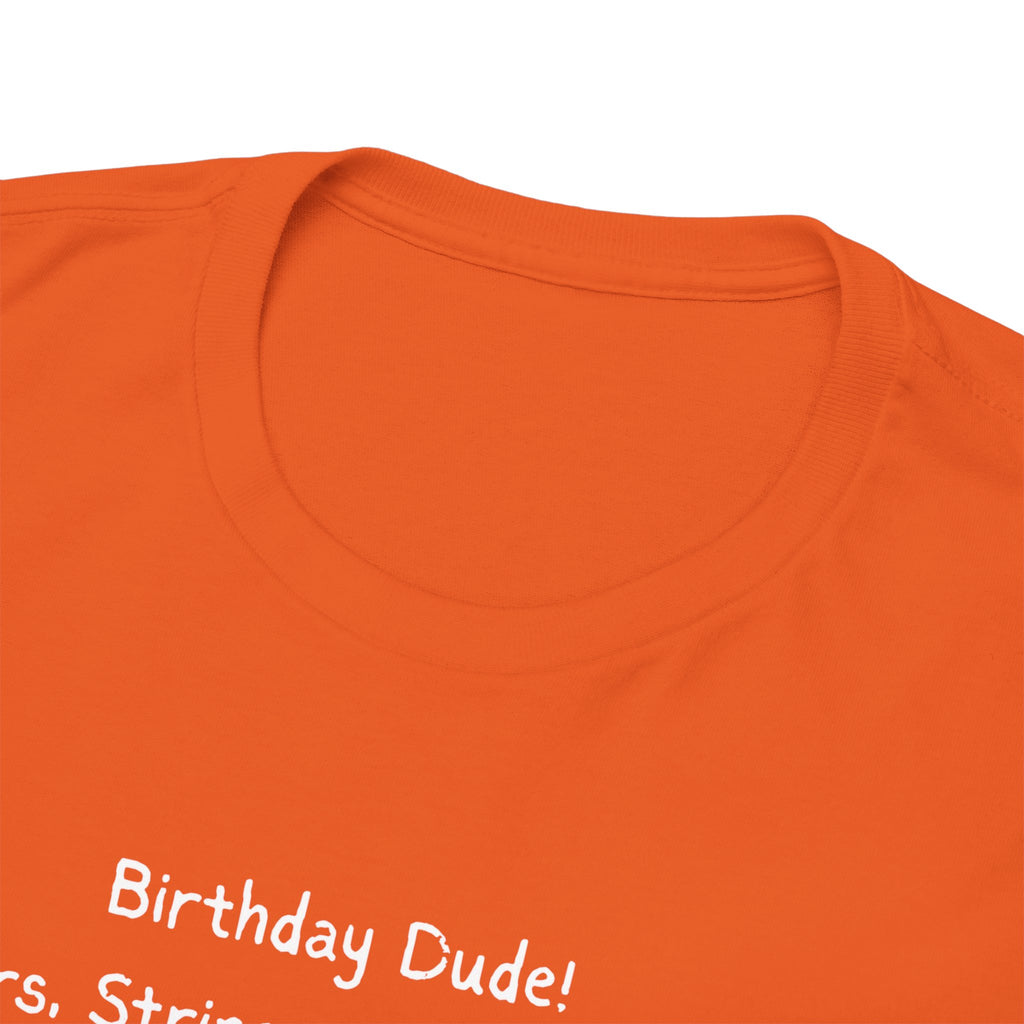 Birthday Dude! Stars, Stripes & Skate Vibes Tee