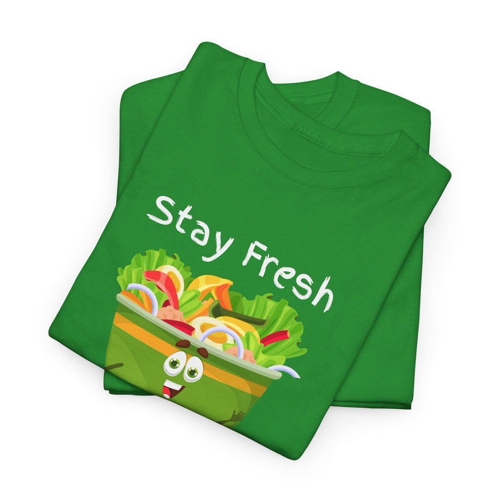 Stay Fresh Salad Tee – Cute Veggie Graphic T-Shirt