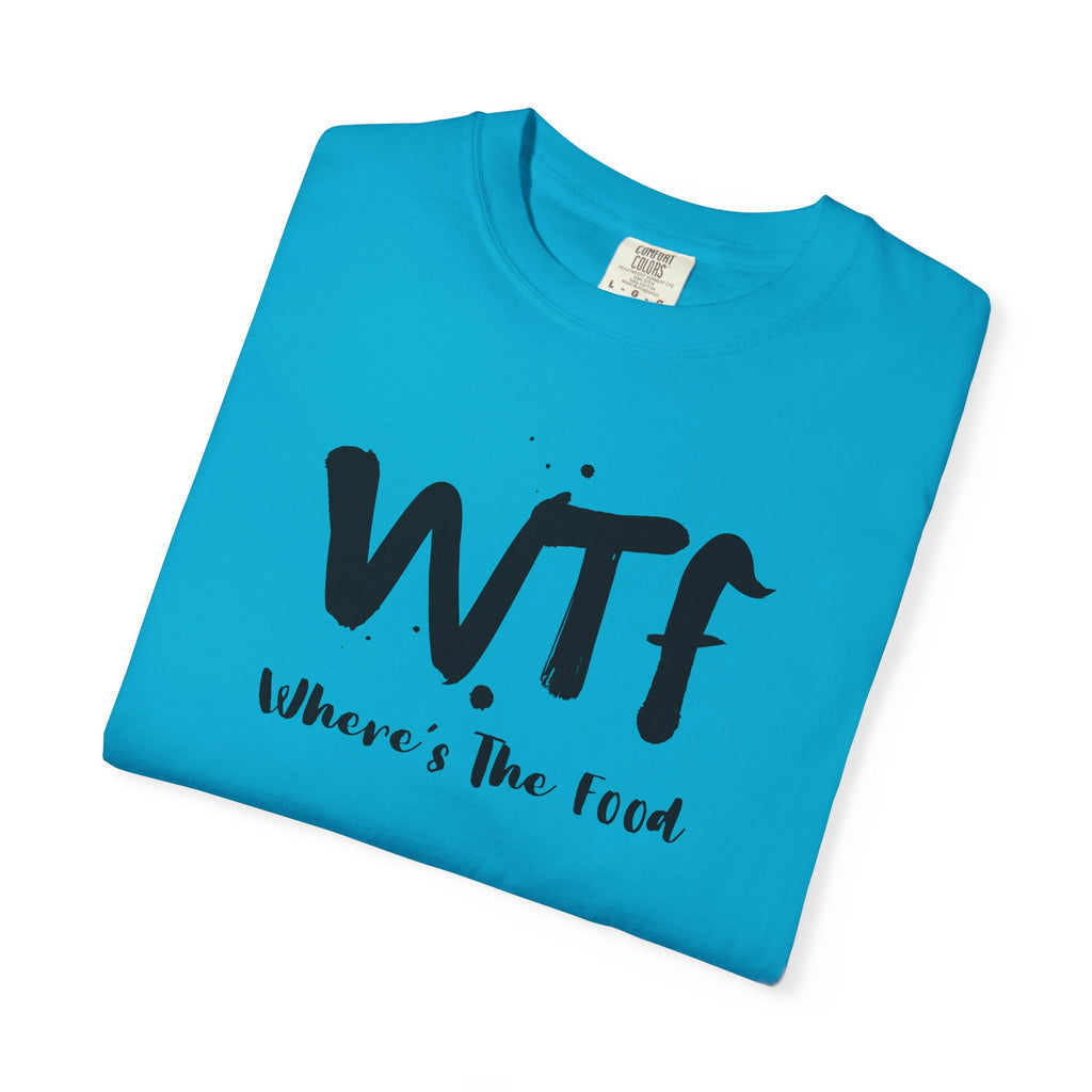 WTF "Where's The Food" Graphic T-Shirt