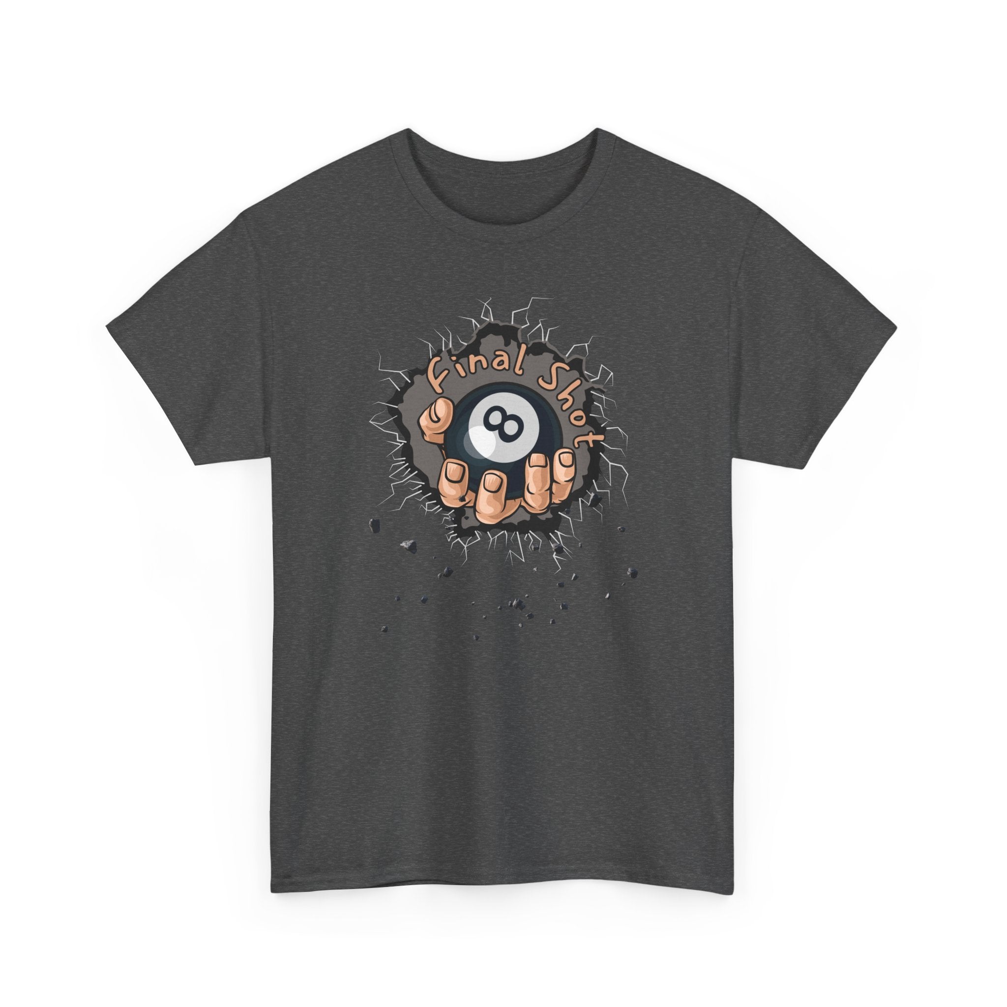 Eight Ball Pocket Tee — "Final Say" Billiards Graphic Shirt