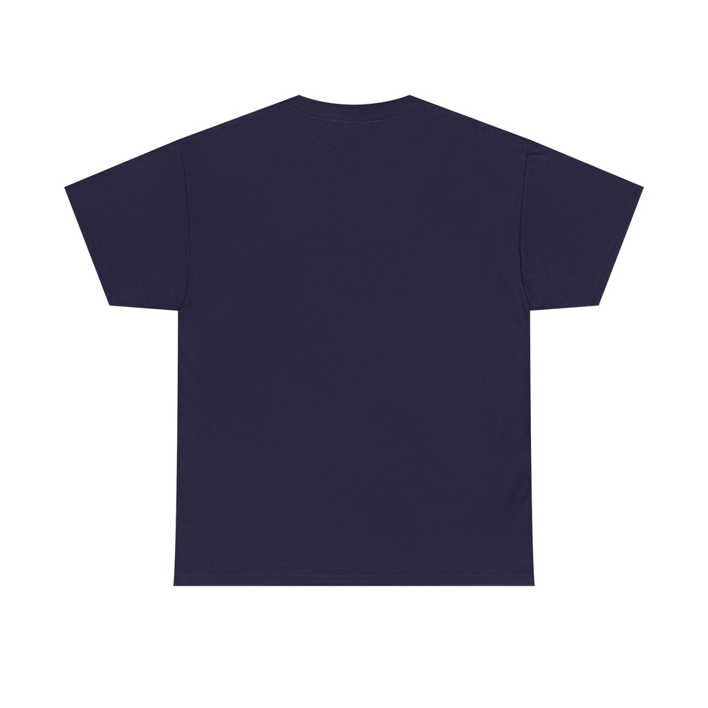 Cute Purple Cat “Hi” T-Shirt — Kawaii Kitten Graphic Tee