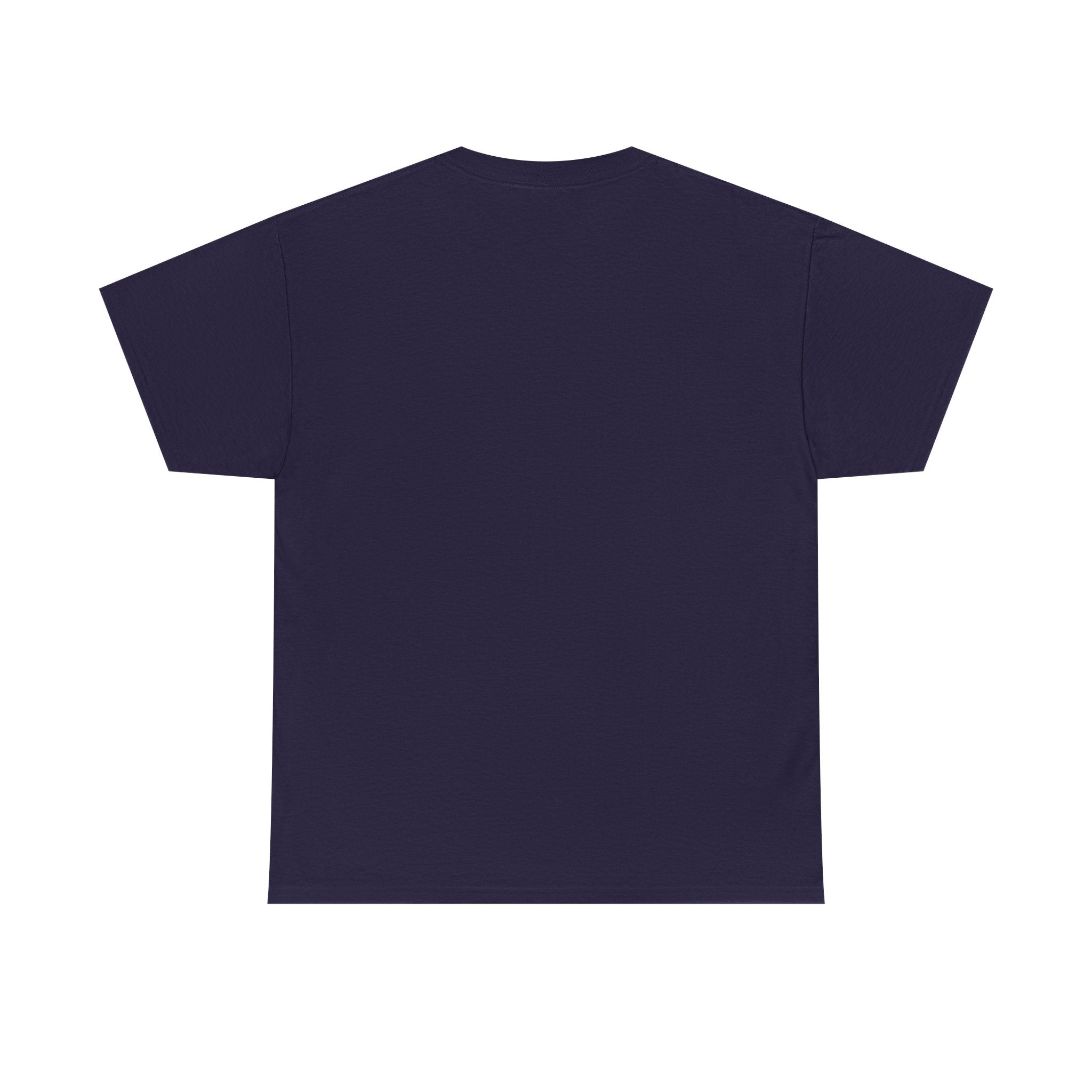 Cute Purple Cat “Hi” T-Shirt — Kawaii Kitten Graphic Tee