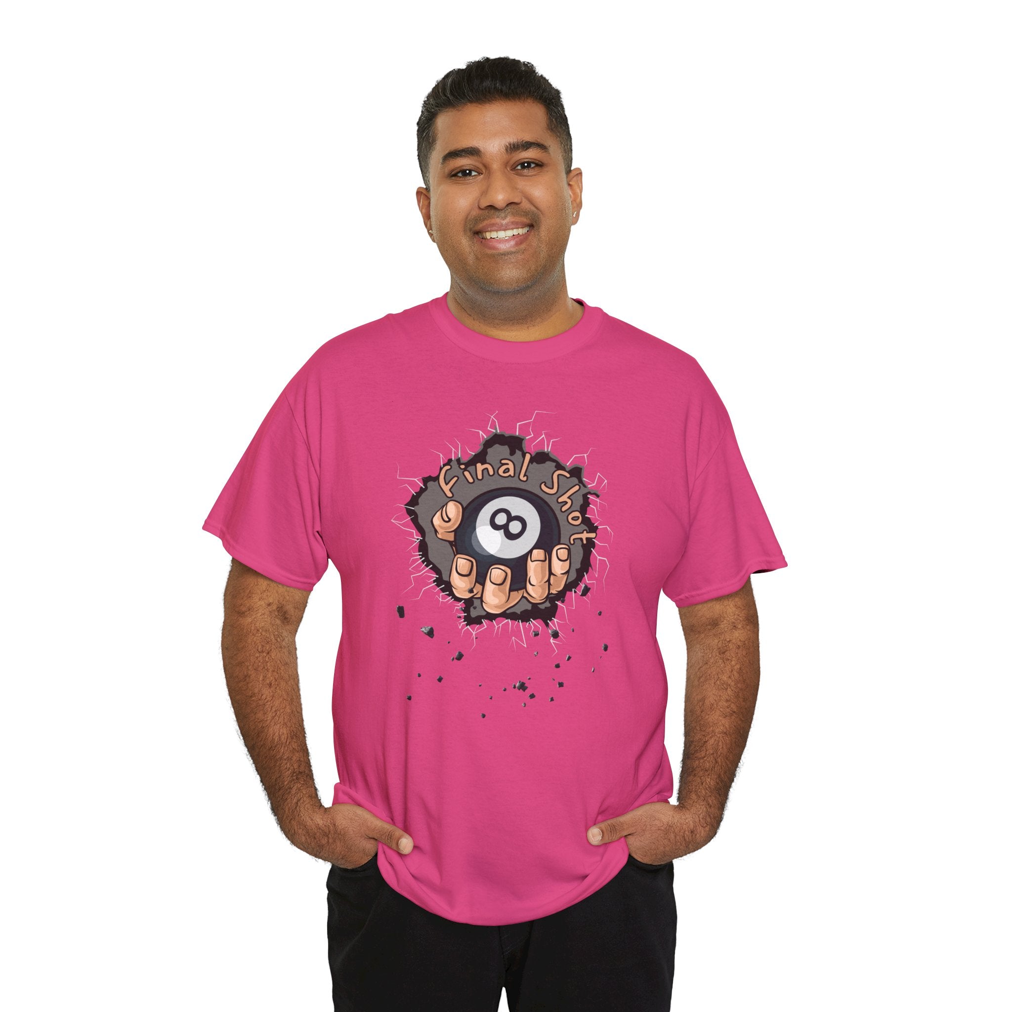Eight Ball Pocket Tee — "Final Say" Billiards Graphic Shirt