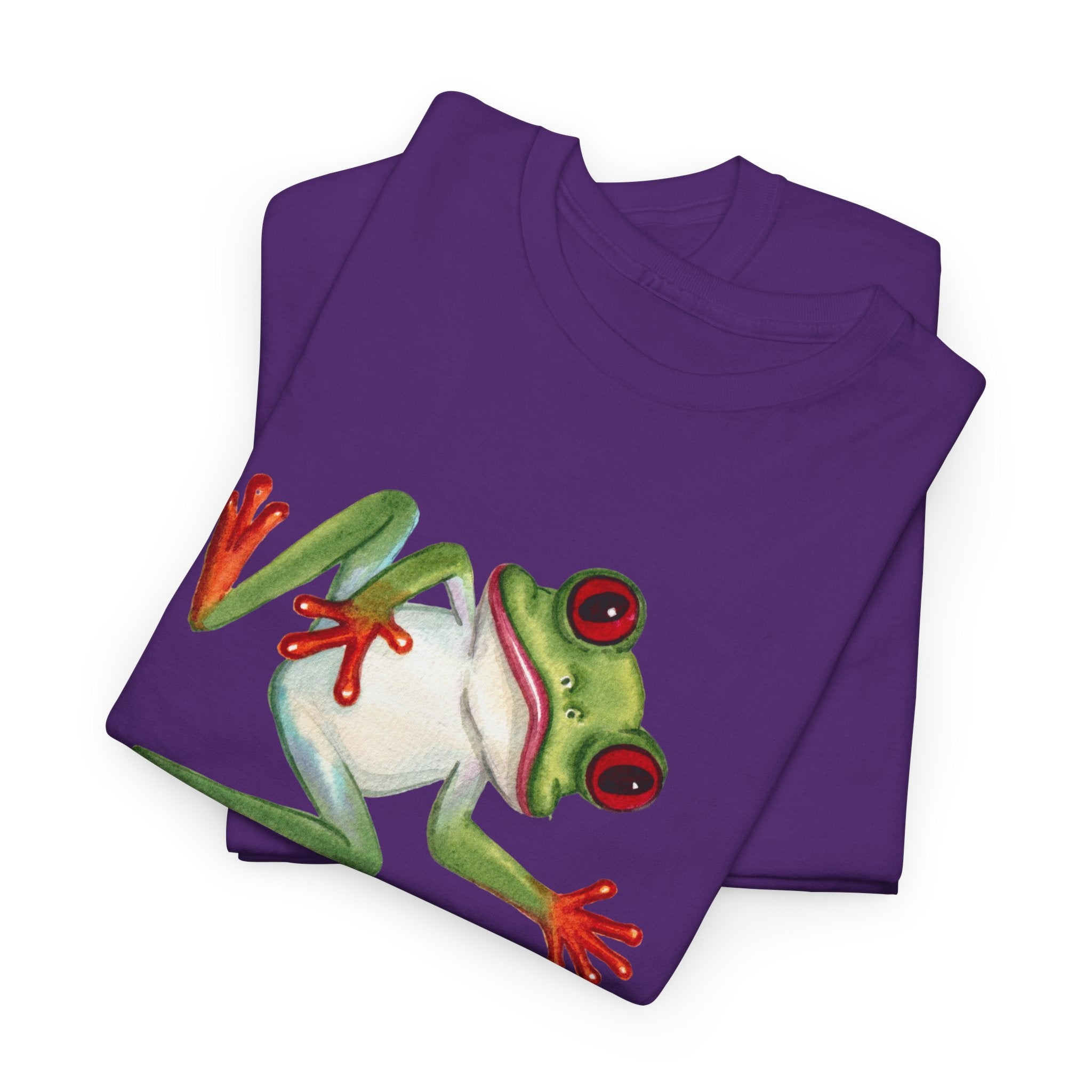 Red-Eyed Tree Frog Graphic Tee — Cute Tropical Frog Shirt for Nature Lovers