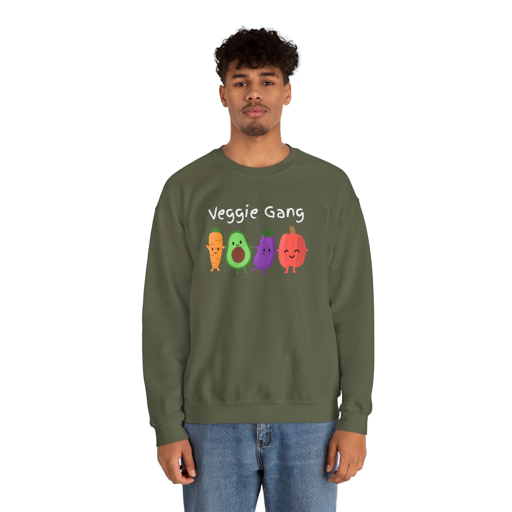 Anxiety Crewneck Sweatshirt — "Different Day Same Anxiety" Cute Cartoon Comfort Pullover