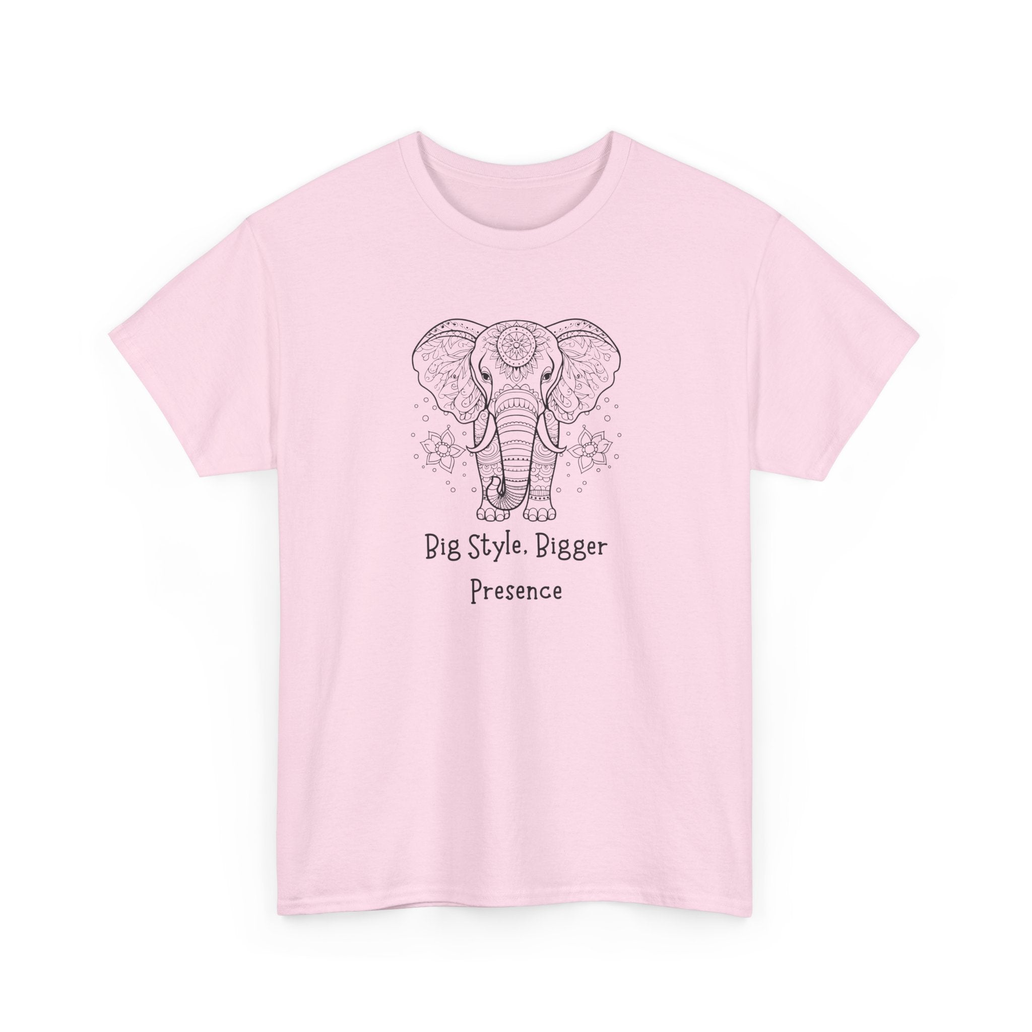 Elephant Head Tee — "Big Style. Bigger Presence" Graphic T-Shirt
