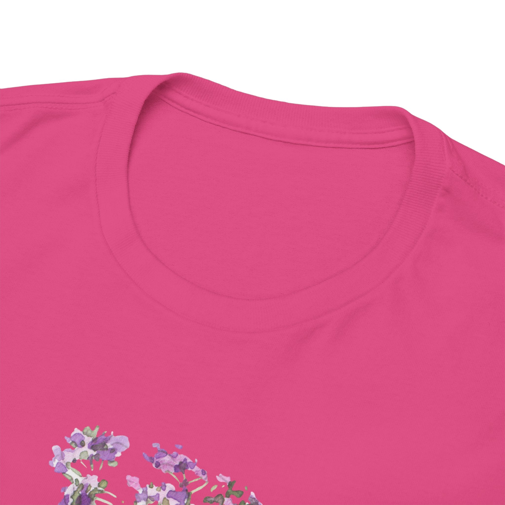 Wildflower Tee — "Be Like a Wildflower" Floral Graphic T-Shirt
