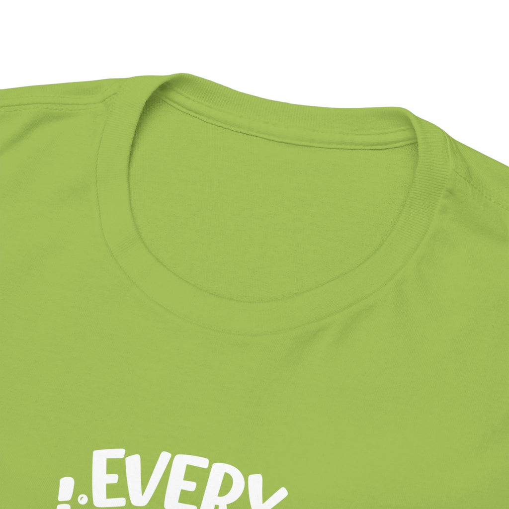 T-Shirt — "Every Journey Needs a First Step" Inspirational Quote Tee