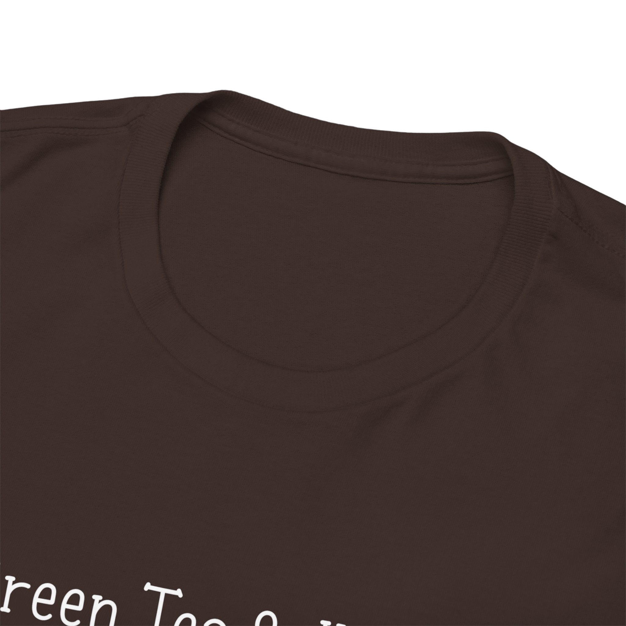Green Tea & Honey Tee — Minimalist Tea Lover T-Shirt
