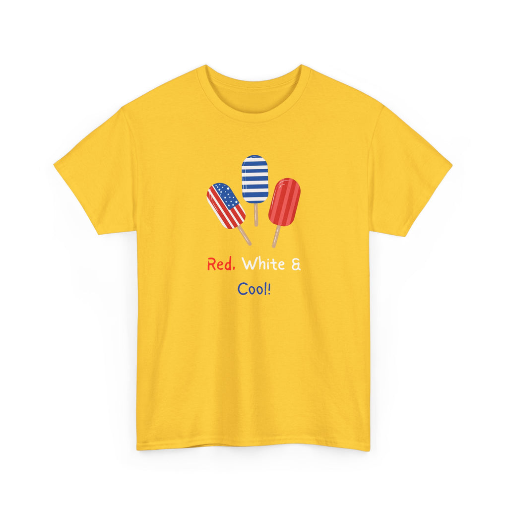Patriotic Popsicle Tee – "Red, White & Cool" 4th of July T-Shirt
