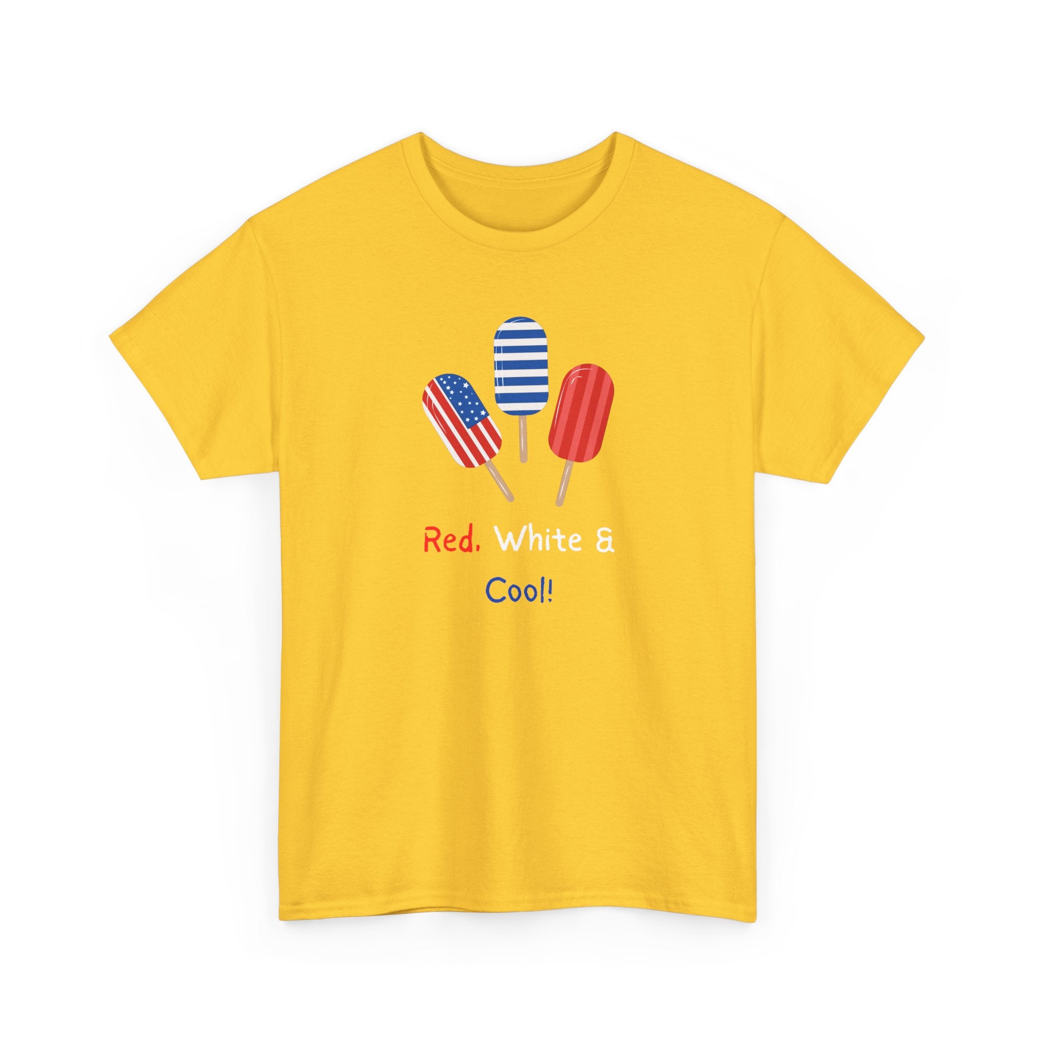 Patriotic Popsicle Tee – "Red, White & Cool" 4th of July T-Shirt