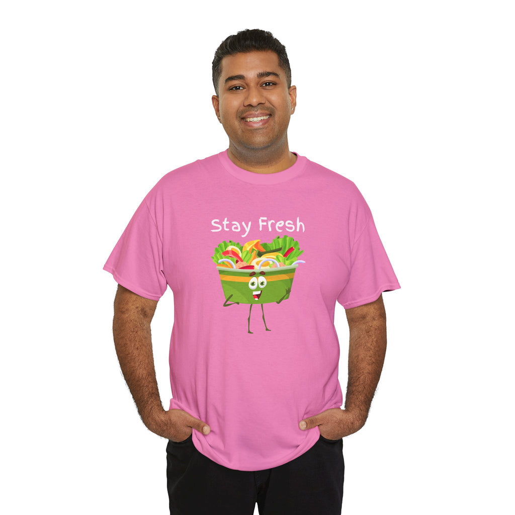 Stay Fresh Salad Tee – Cute Veggie Graphic T-Shirt