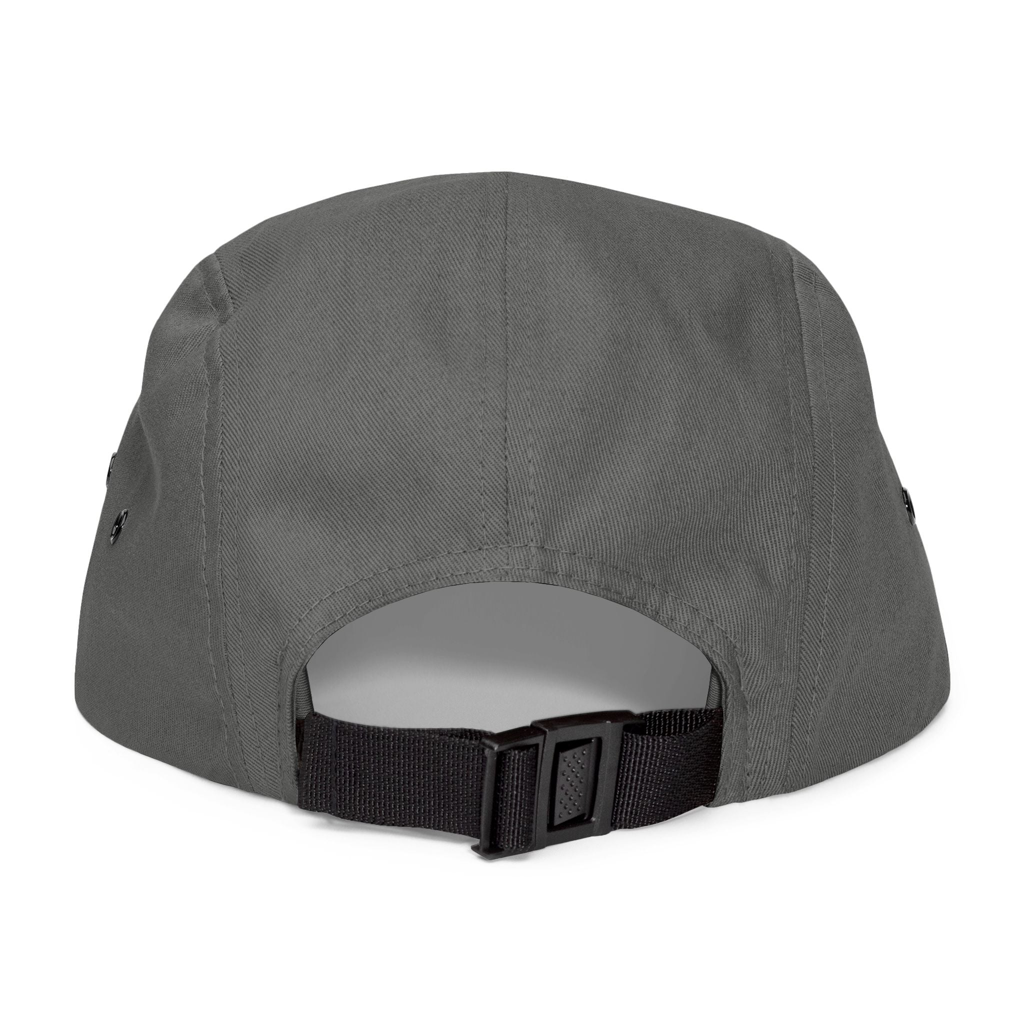 Embroidered 5-Panel Cap — "Make sure that energy is right" Casual Tan Hat