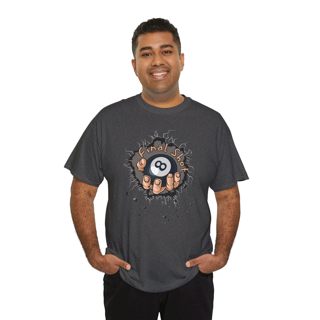 Eight Ball Pocket Tee — "Final Say" Billiards Graphic Shirt