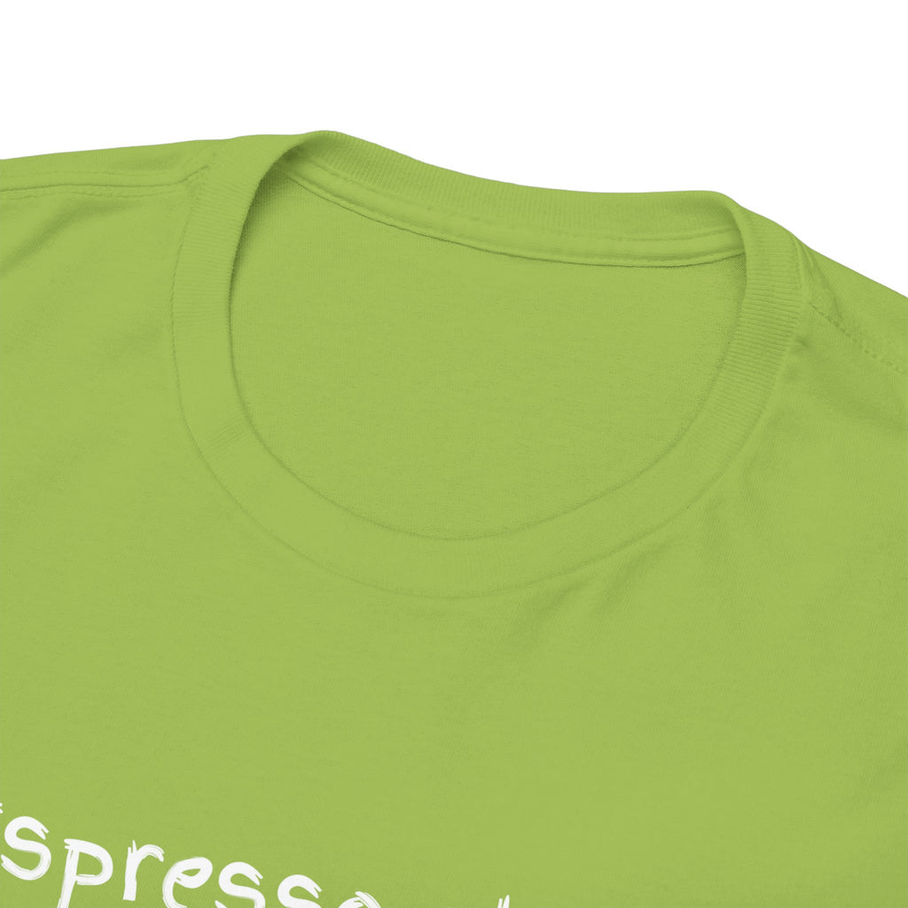 Espresso Shots T‑Shirt — Minimal Coffee Lover Tee