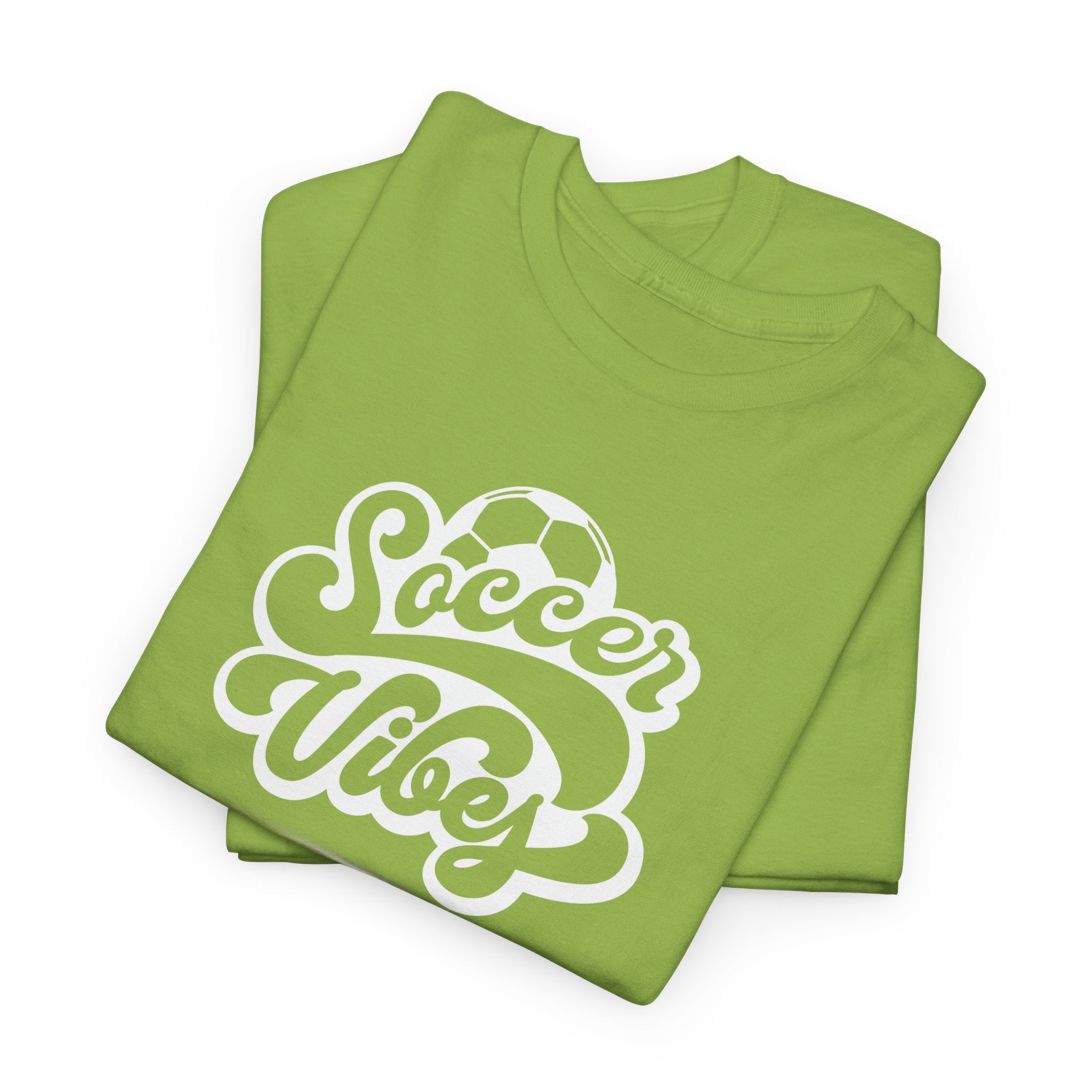 Soccer Vibes T-Shirt — Retro Script Soccer Tee